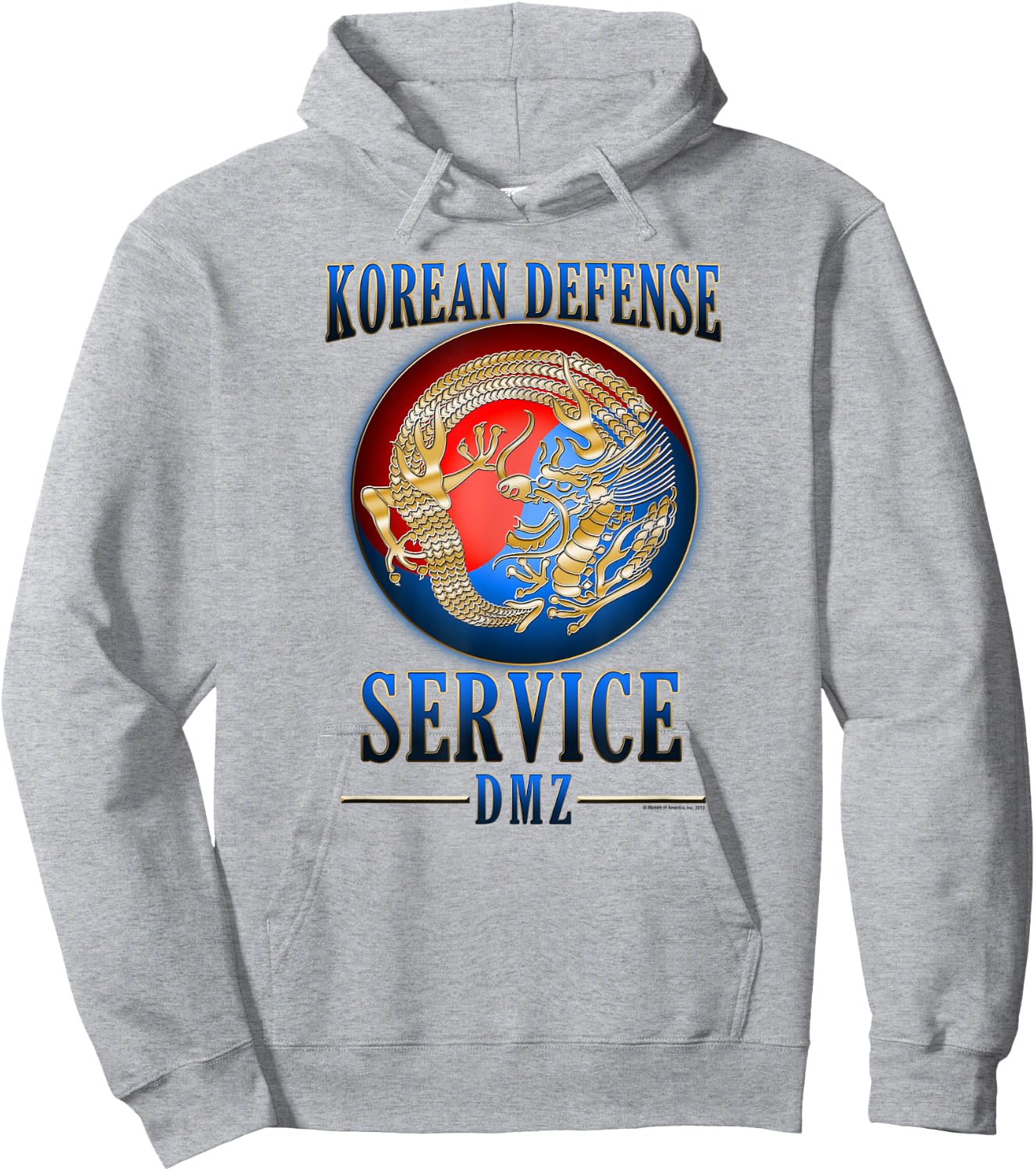 Korean Defense Service Hoodie - Hoodie | Ash