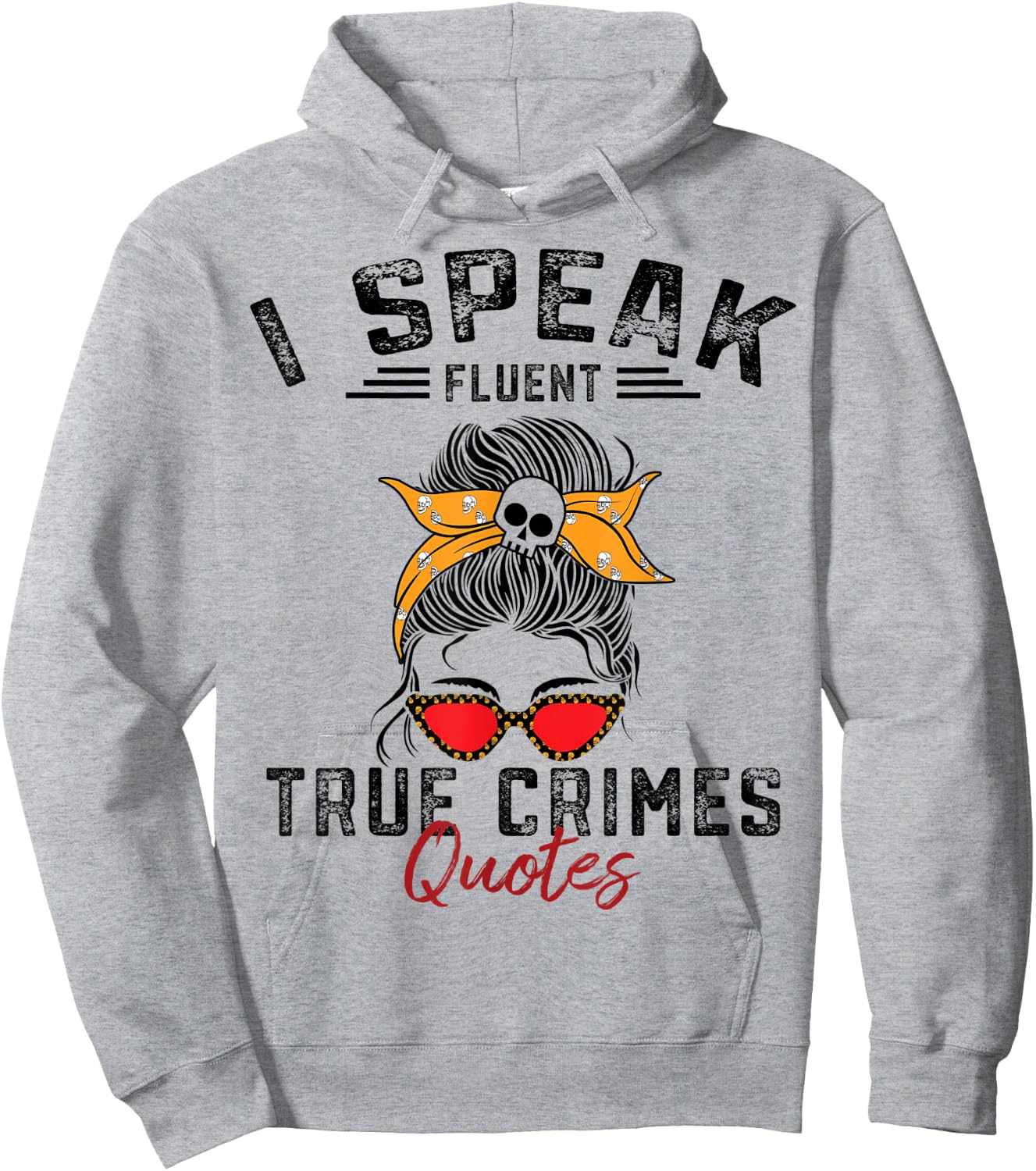 Funny Serial Killer True Crime Junkie Murder Mystery Shows Hoodie - Hoodie | Ash