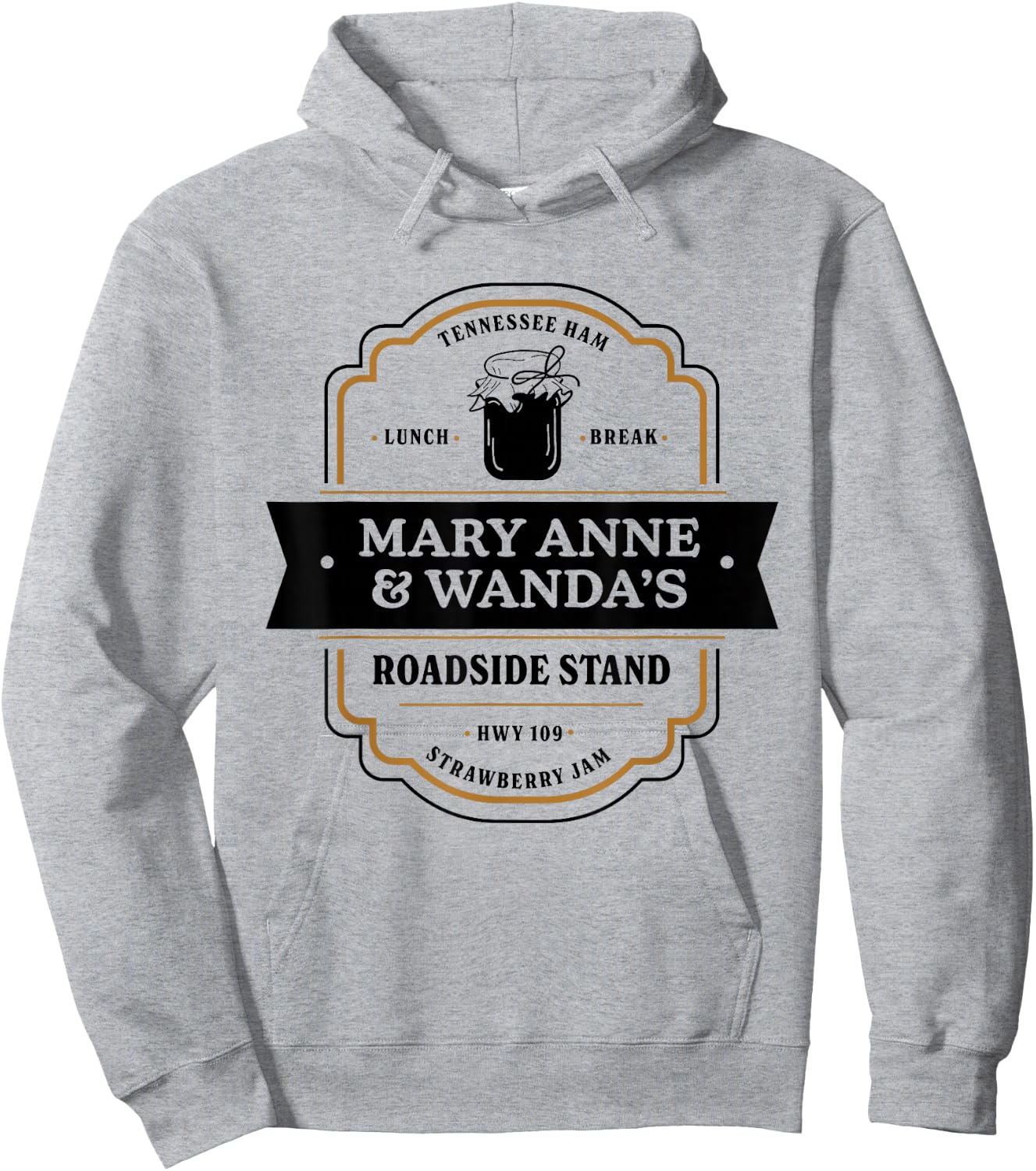Mary Anne and Wanda farmers market Tennessee ham Hoodie - Hoodie | Ash