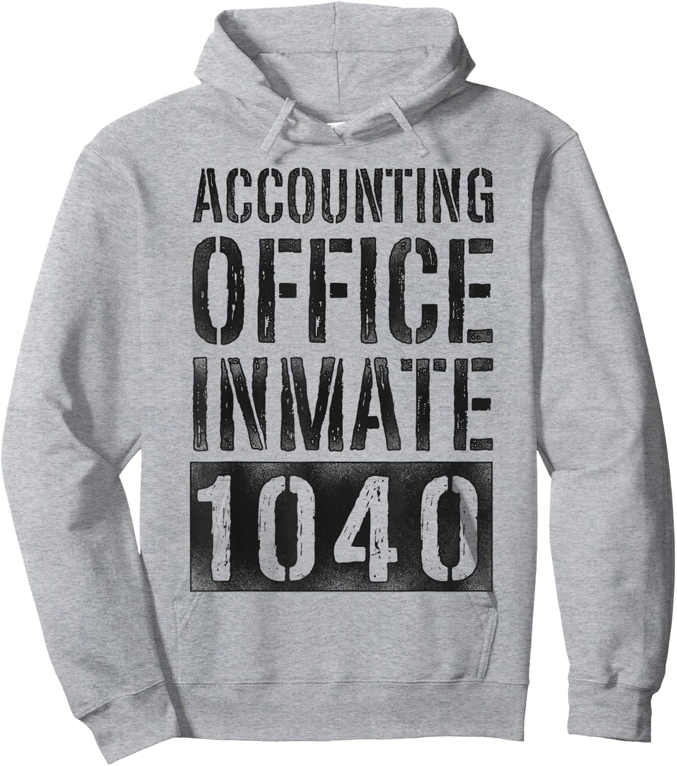 Accountant Bookkeeper Accounting Prison Jail Halloween Hoodie - Hoodie | Ash