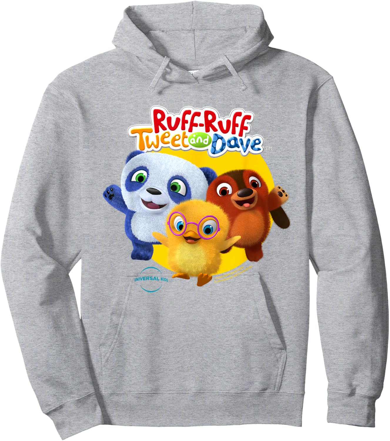 Ruff-Ruff, Tweet and Dave Comfortable Hoodie - Hoodie | Ash