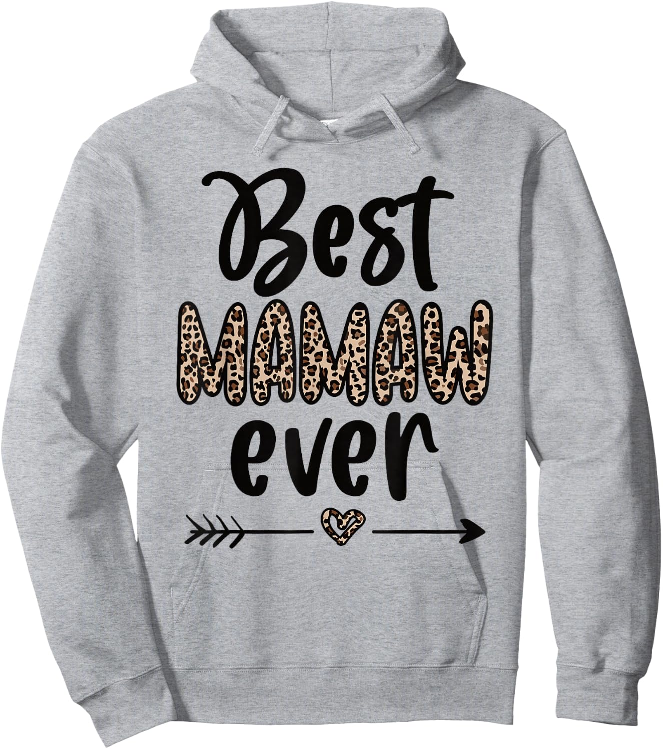 Best Mamaw Grandmother Appreciation Mamaw Grandma Hoodie - Hoodie | Ash