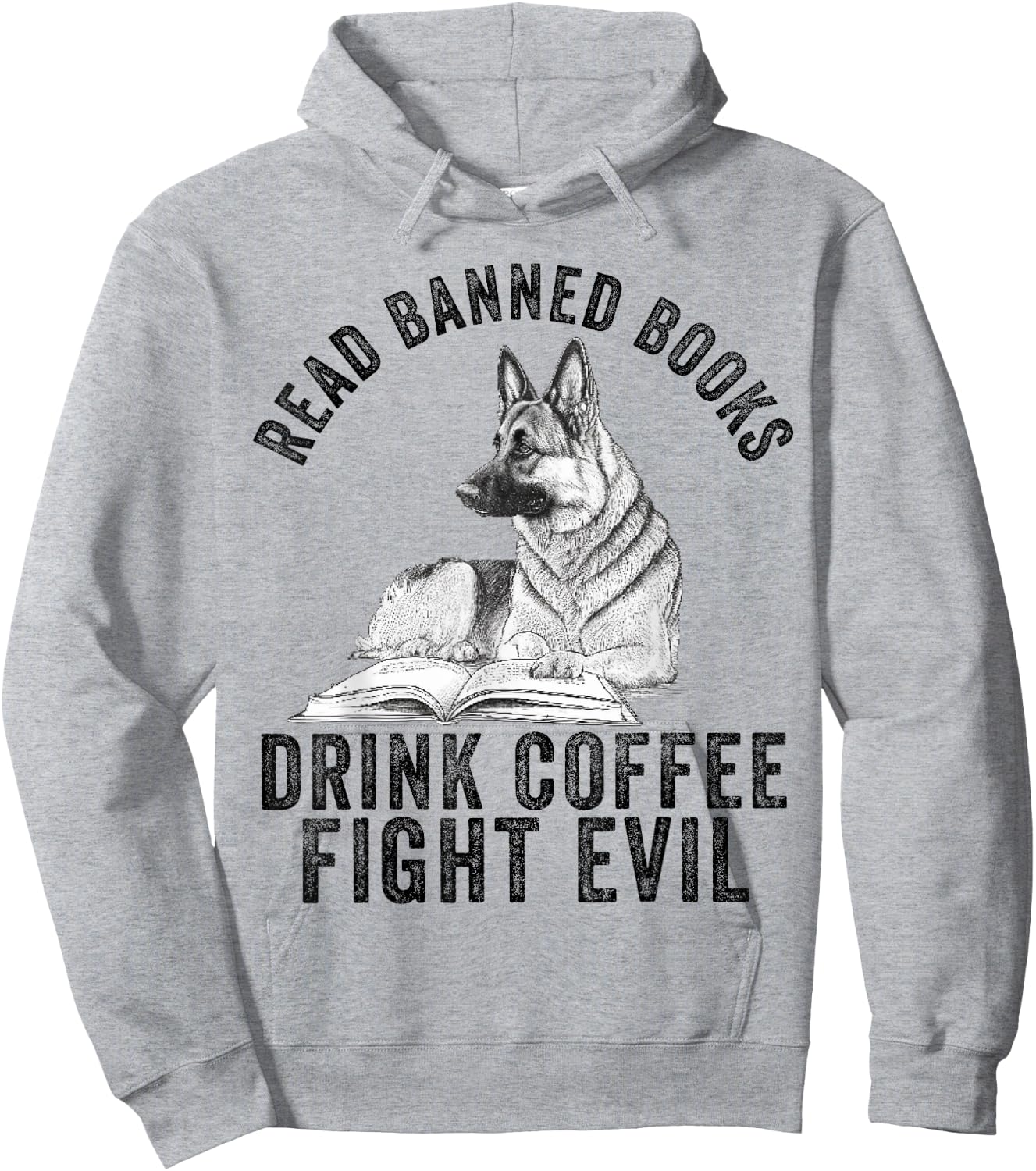I Read Banned Books Lover BookWorm Love Banned Books Hoodie - Hoodie | Ash
