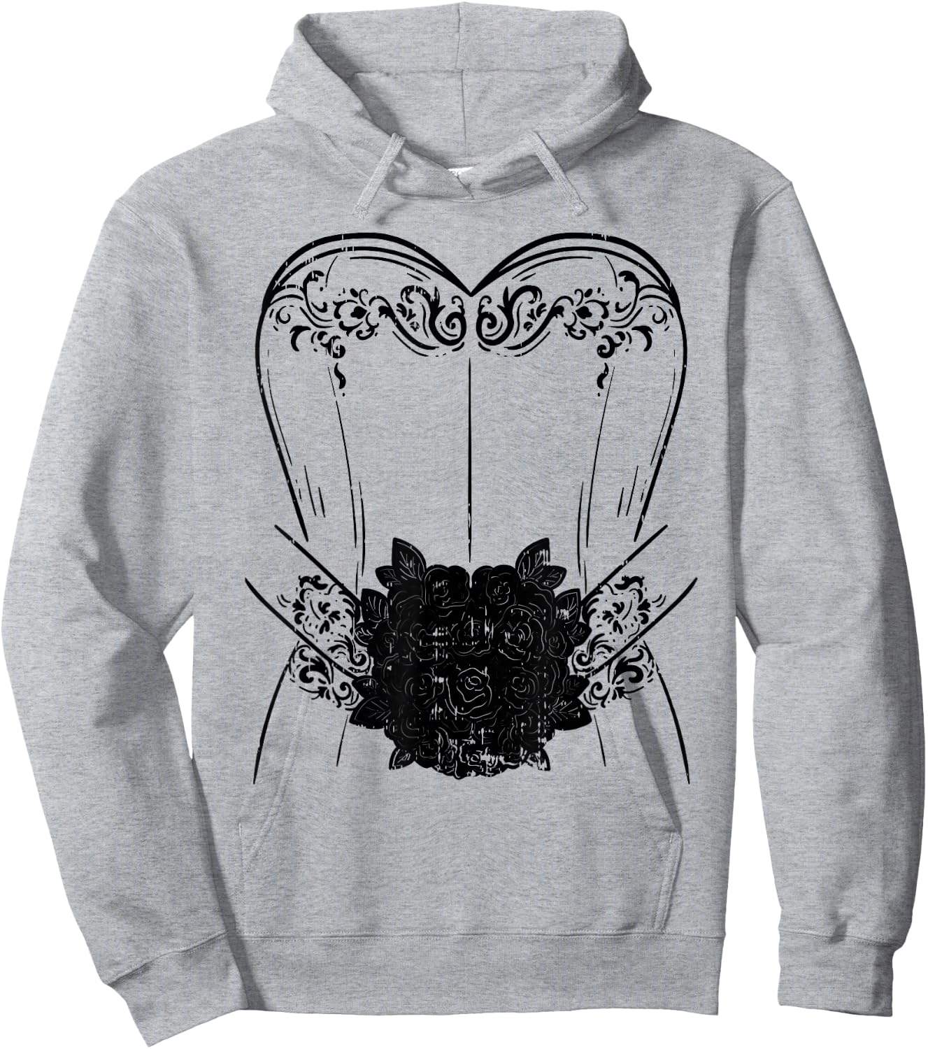 Hen Party Wedding Dress Wedding Hen Party Hoodie - Hoodie | Ash