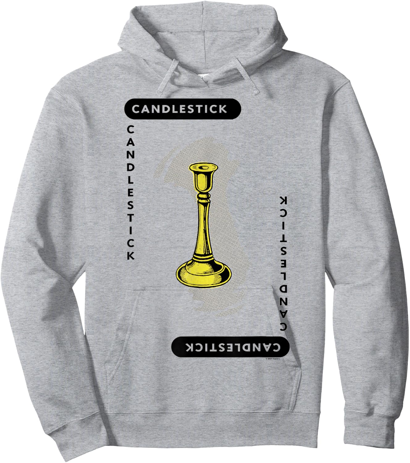 Clue Candlestick Playing Card Halloween Costume Hoodie - Hoodie | Ash