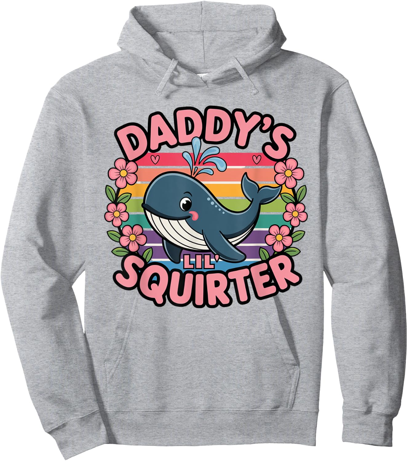 Funny Swap Daddy's Lil' Squirter Embarrassing Hoodie - Hoodie | Ash