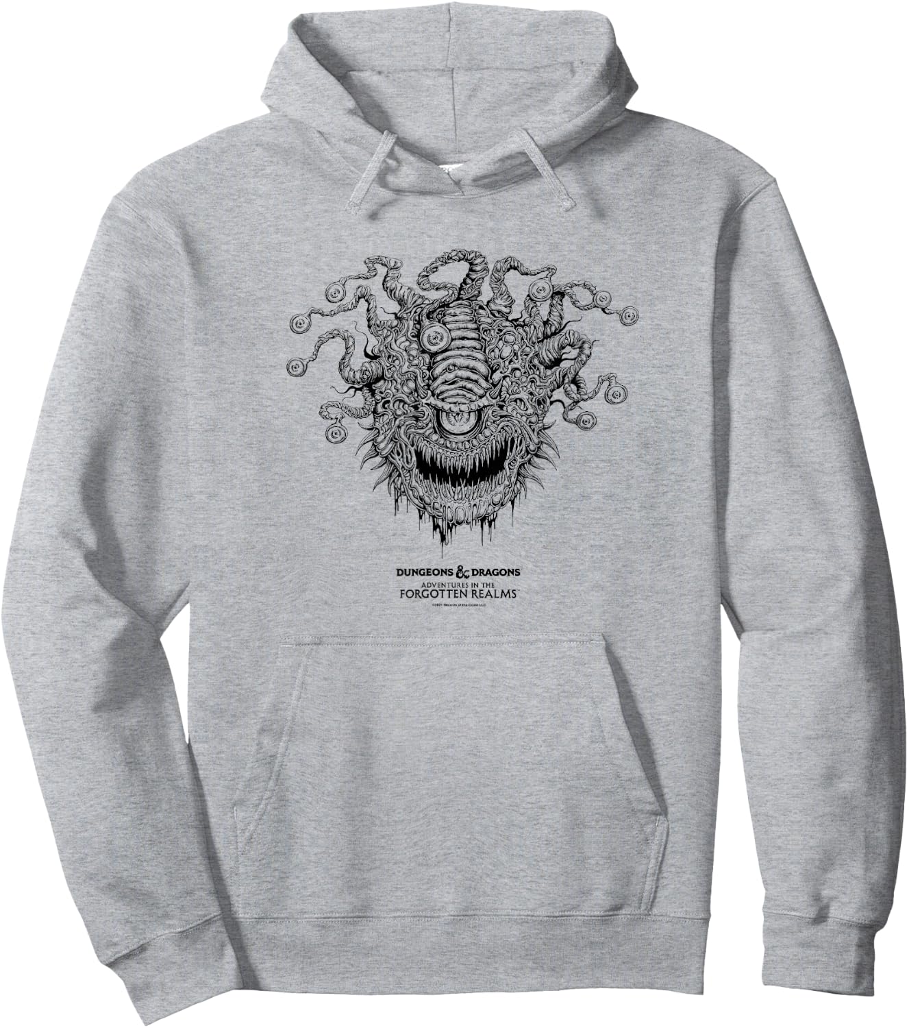 Magic: The Gathering Dungeons & Dragons Characters & Logo Hoodie - Hoodie | Ash