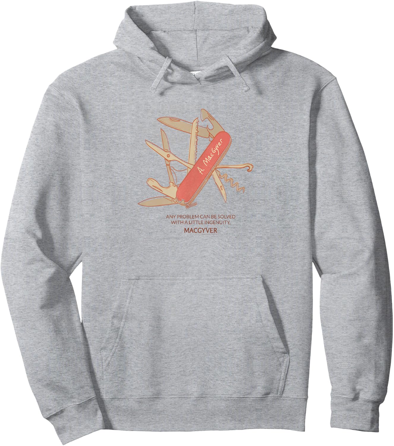 MacGyver Original Series Multi Device Hoodie - Hoodie | Ash