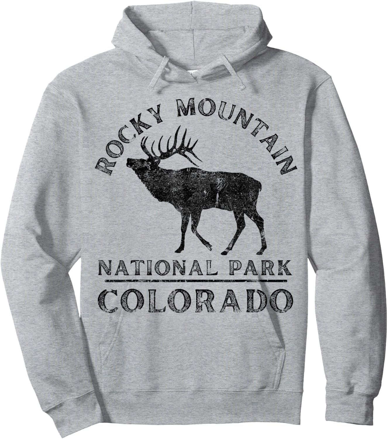 Rocky Mountain National Park Hoodie - Hoodie | Ash