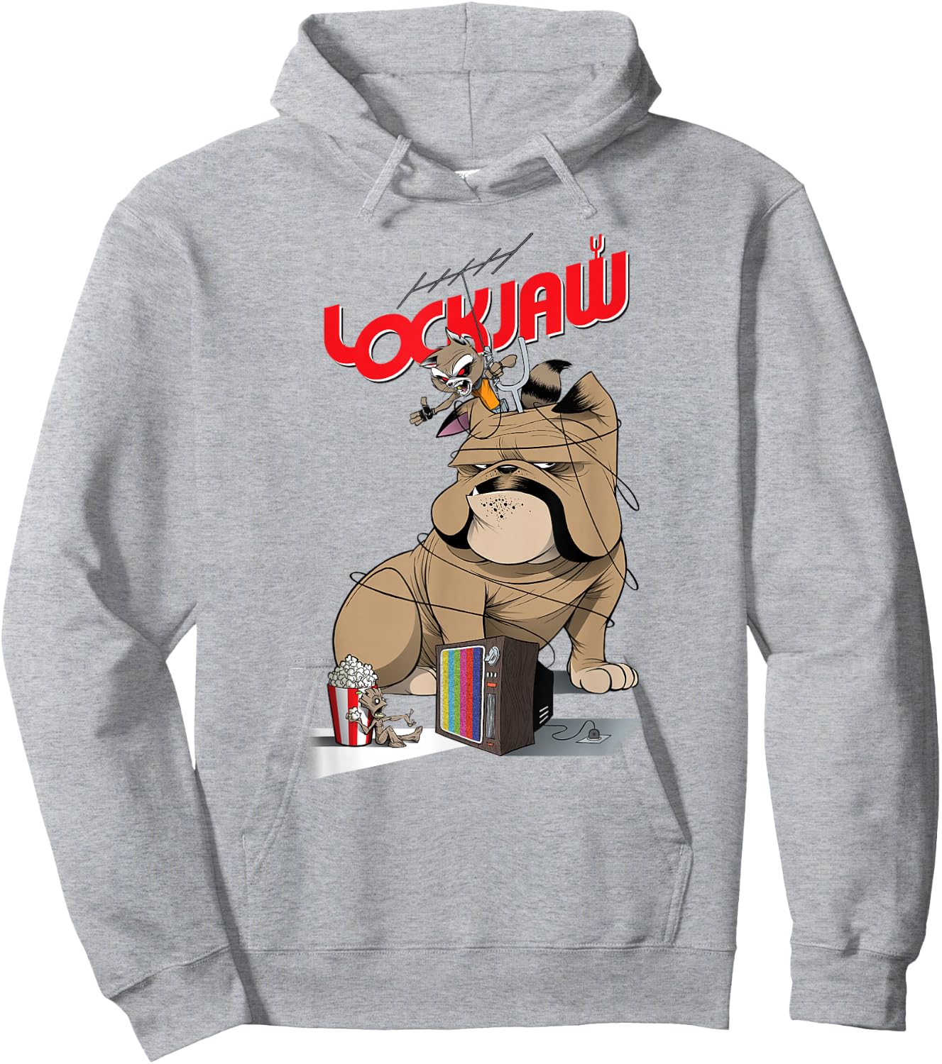 Marvel Guardians of the Galaxy Lockjaw #1 Variant Cover Hoodie - Hoodie | Ash