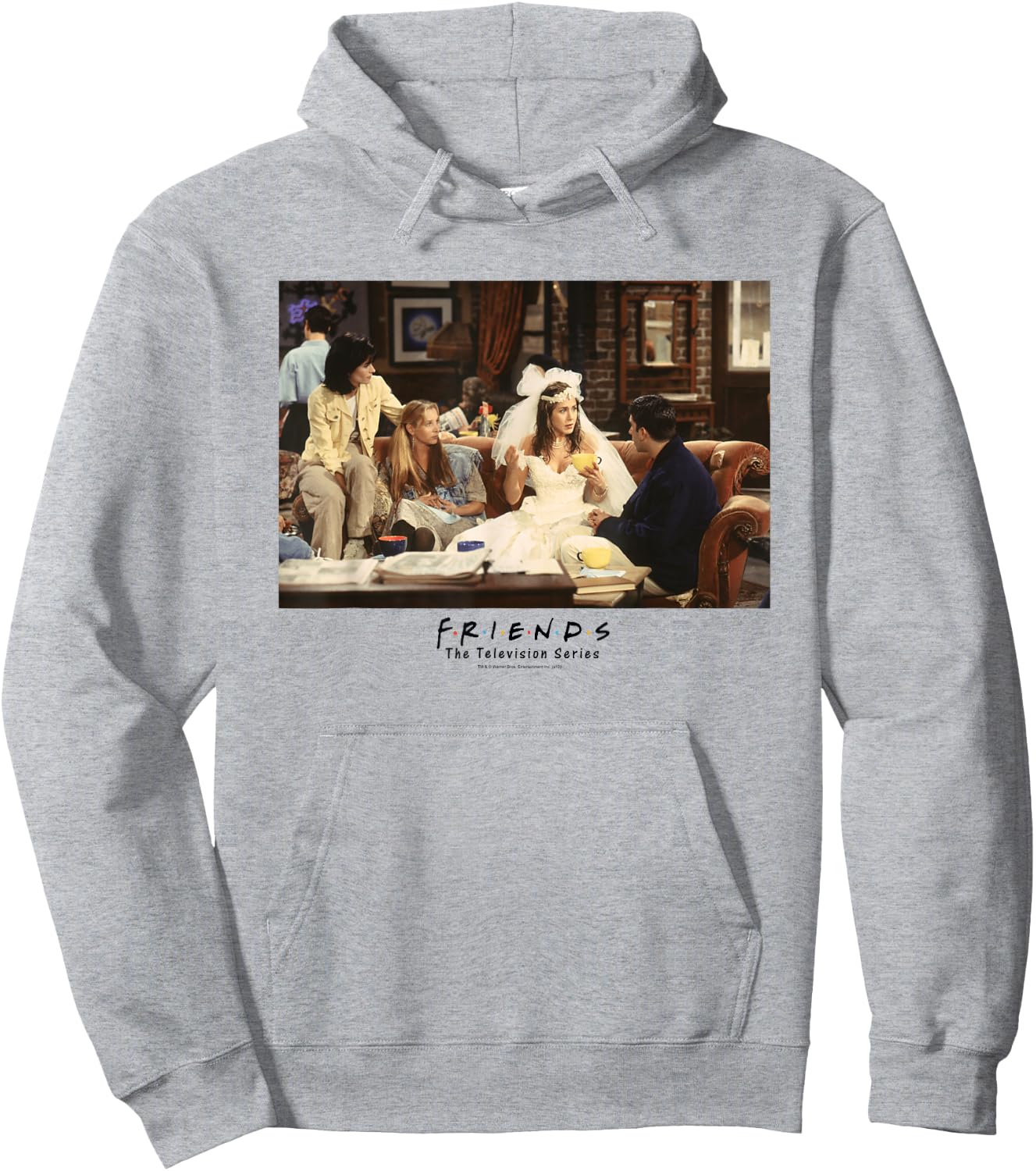 Friends Runaway Bride Hoodie - Hoodie | Ash