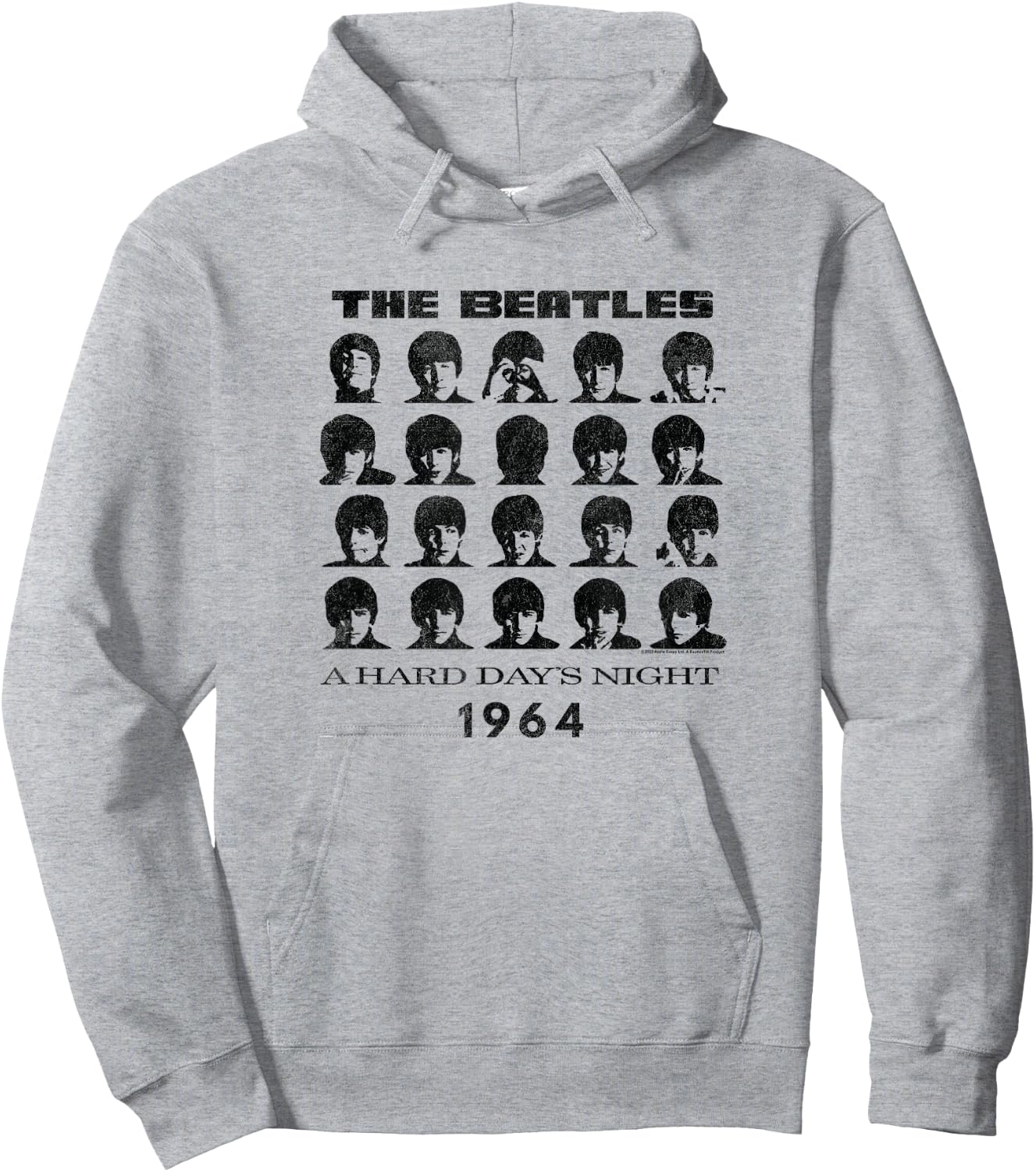 The Beatles - Hard Days Night 1964 Hoodie - Hoodie | Ash