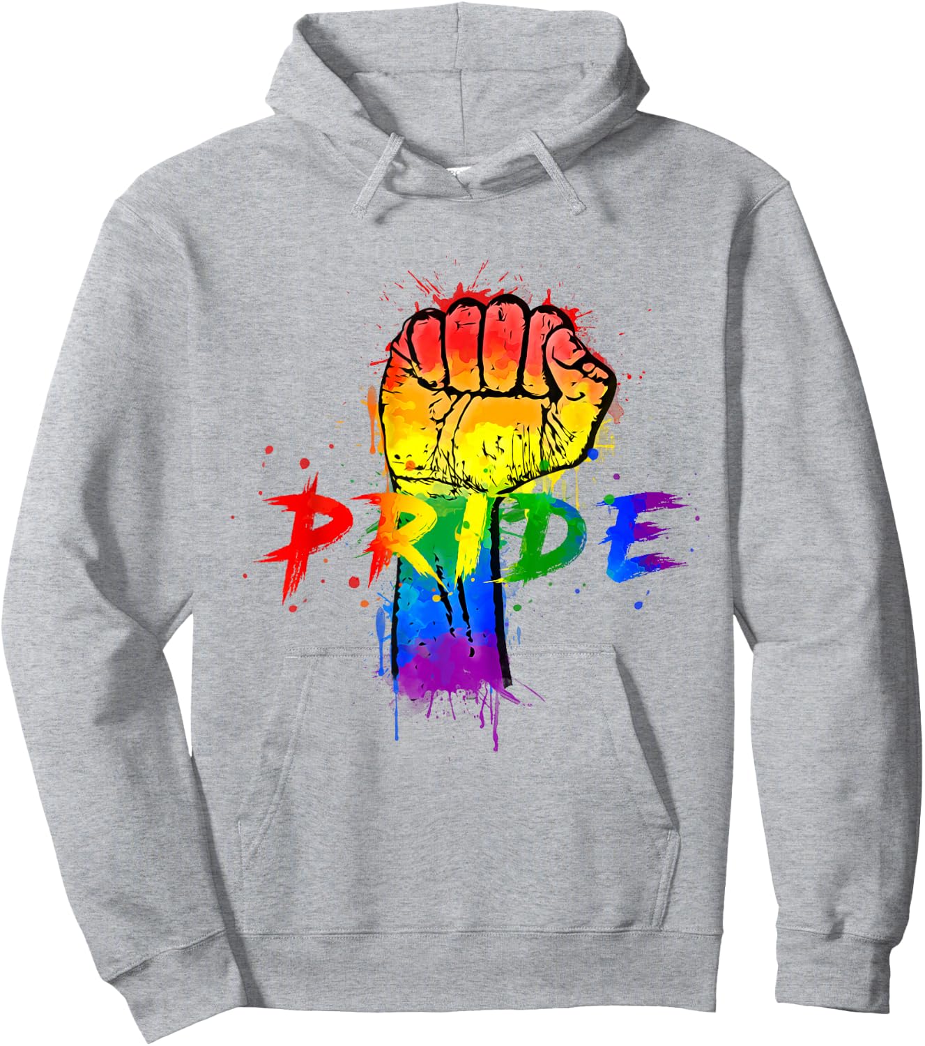 Gay Pride LGBT for Gays Lesbian Trans Pride Month Hoodie - Hoodie | Ash