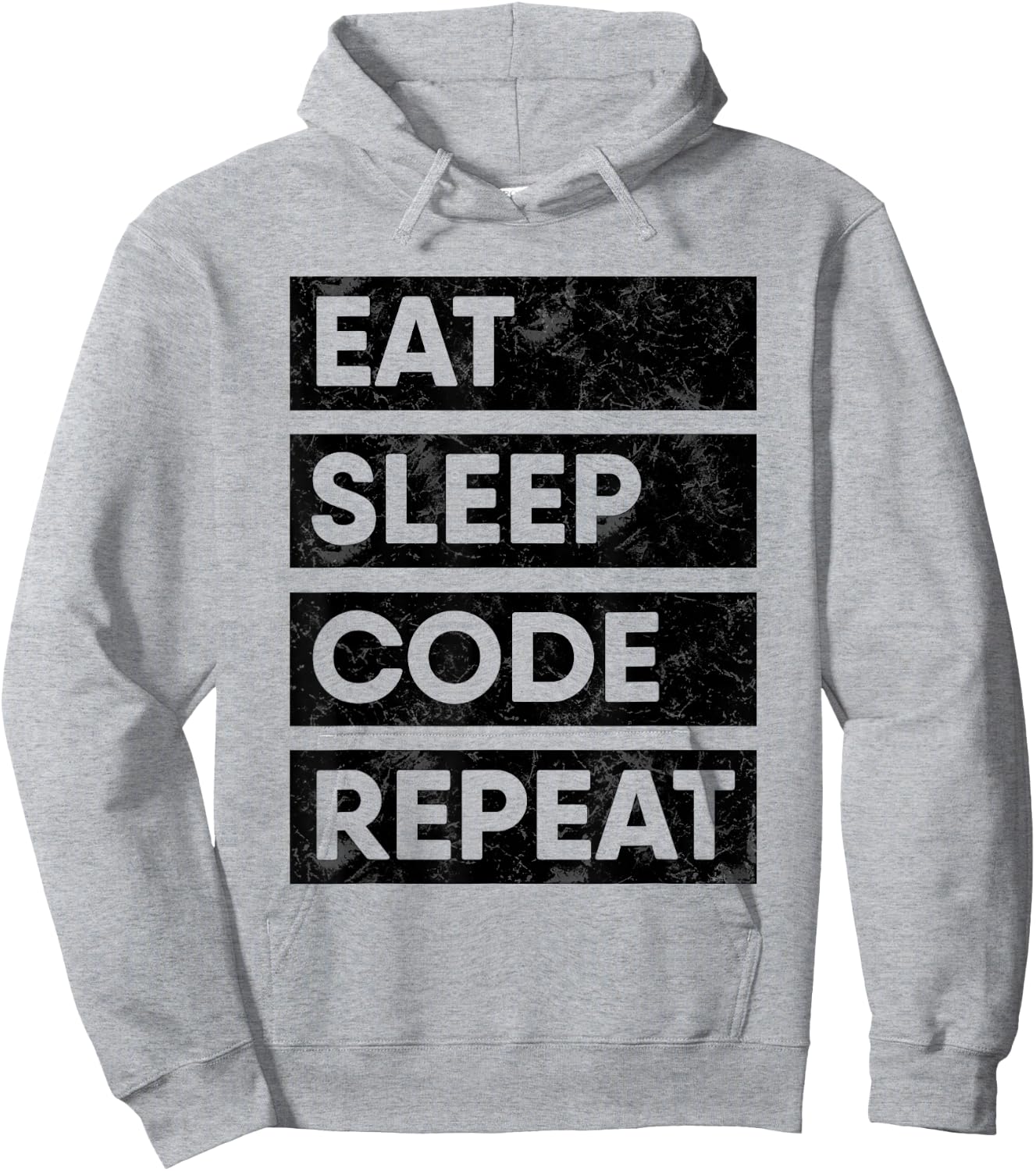 Programmer Eat Sleep Code Repeat Software Engineer Hoodie - Hoodie | Ash