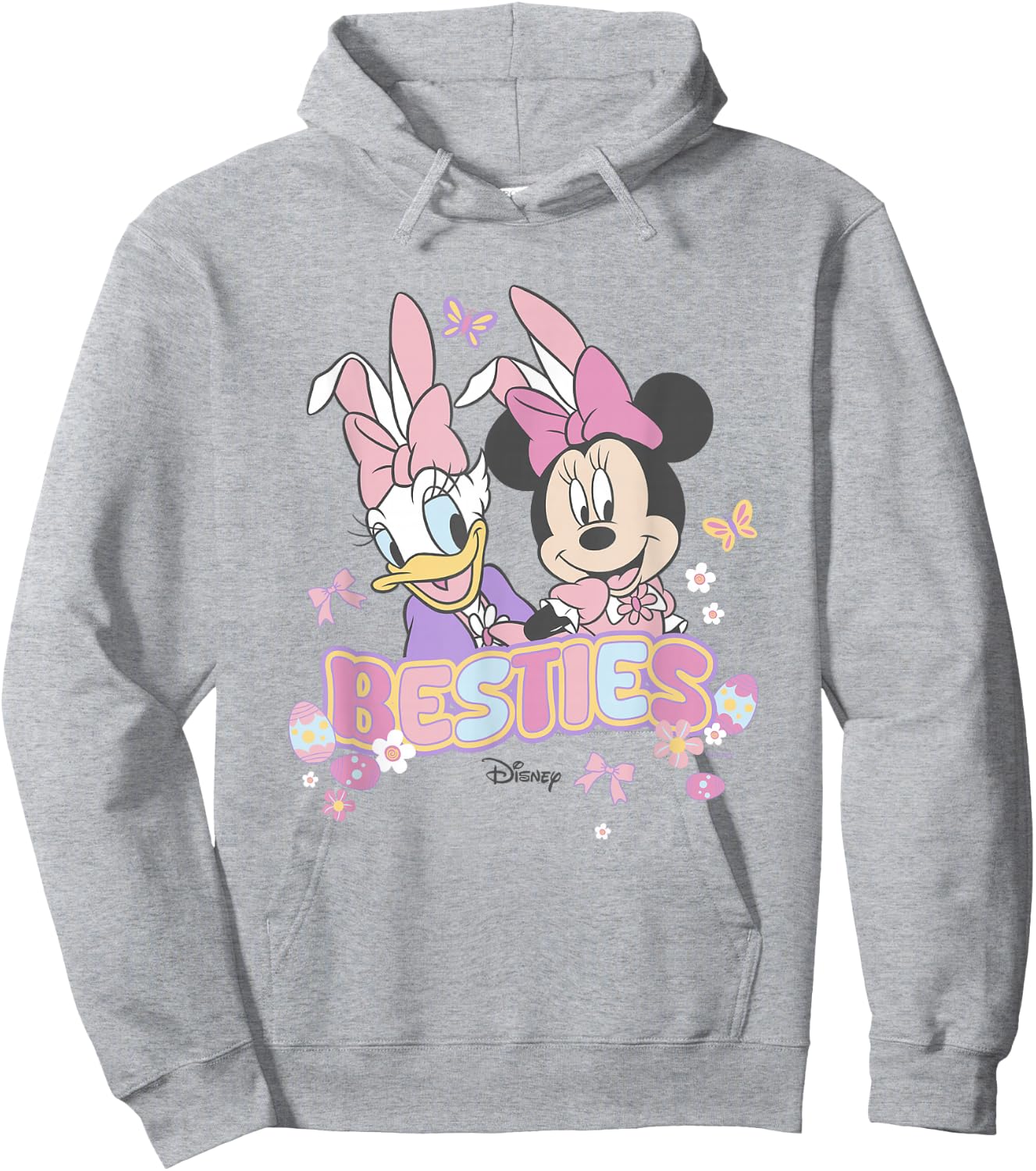 Disney Minnie Mouse Easter Besties Hoodie - Hoodie | Ash