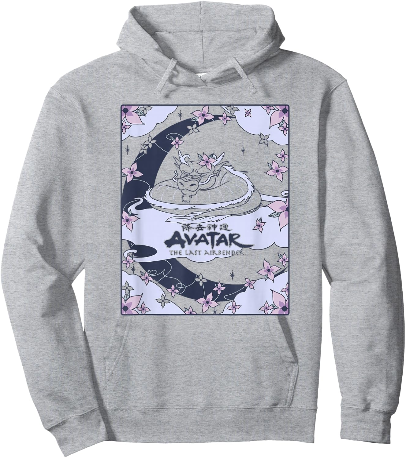 Avatar: The Last Airbender Roku Dragon Card Small Hoodie - Hoodie | Ash