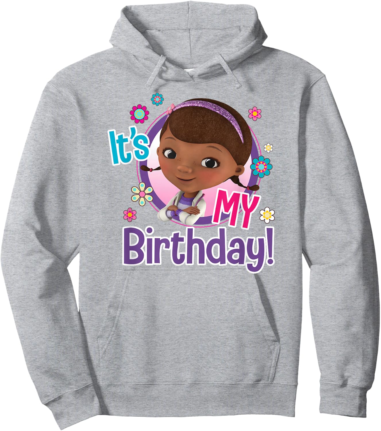 Disney - Junior Doc Its My Birthday Hoodie - Hoodie | Ash