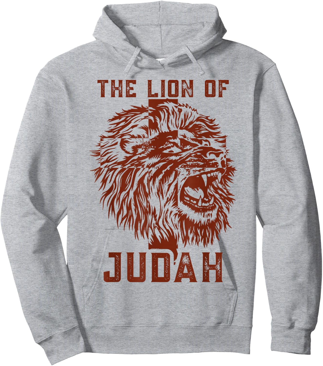 Jesus is The Lion of Judah from Genesis to Revelation Hoodie - Hoodie | Ash