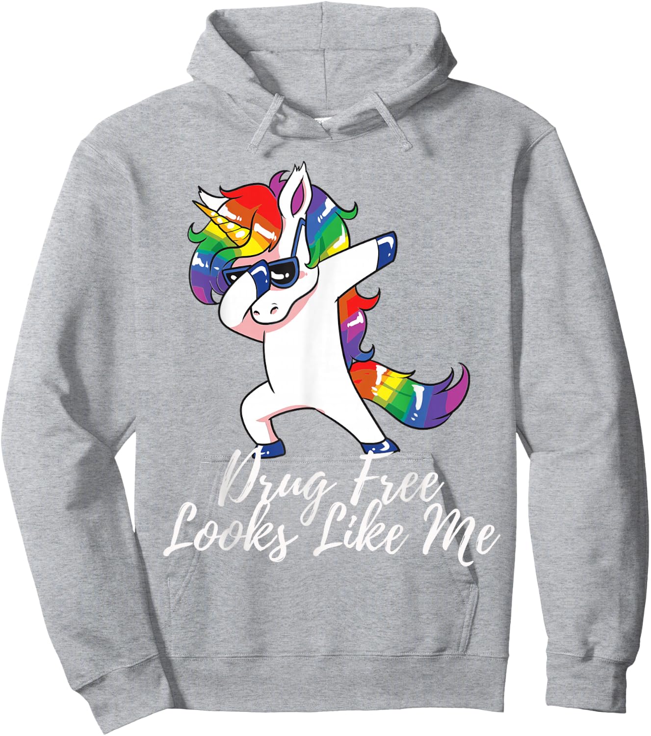 Red Ribbon Week Drug Free Looks Like This Hoodie - Hoodie | Ash