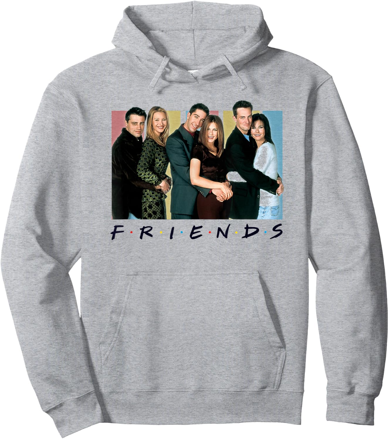 Friends Cast Logo Hoodie - Hoodie | Ash