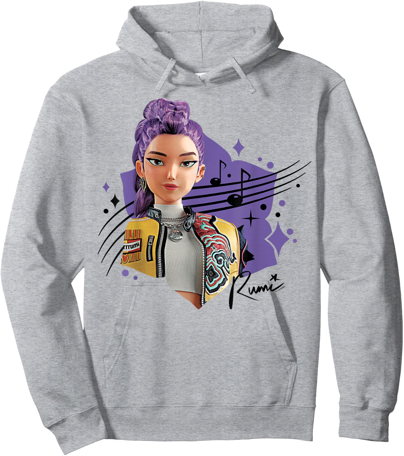 Kpop Demon Hunters Rumi Officially Licensed Hoodie - Hoodie | Ash