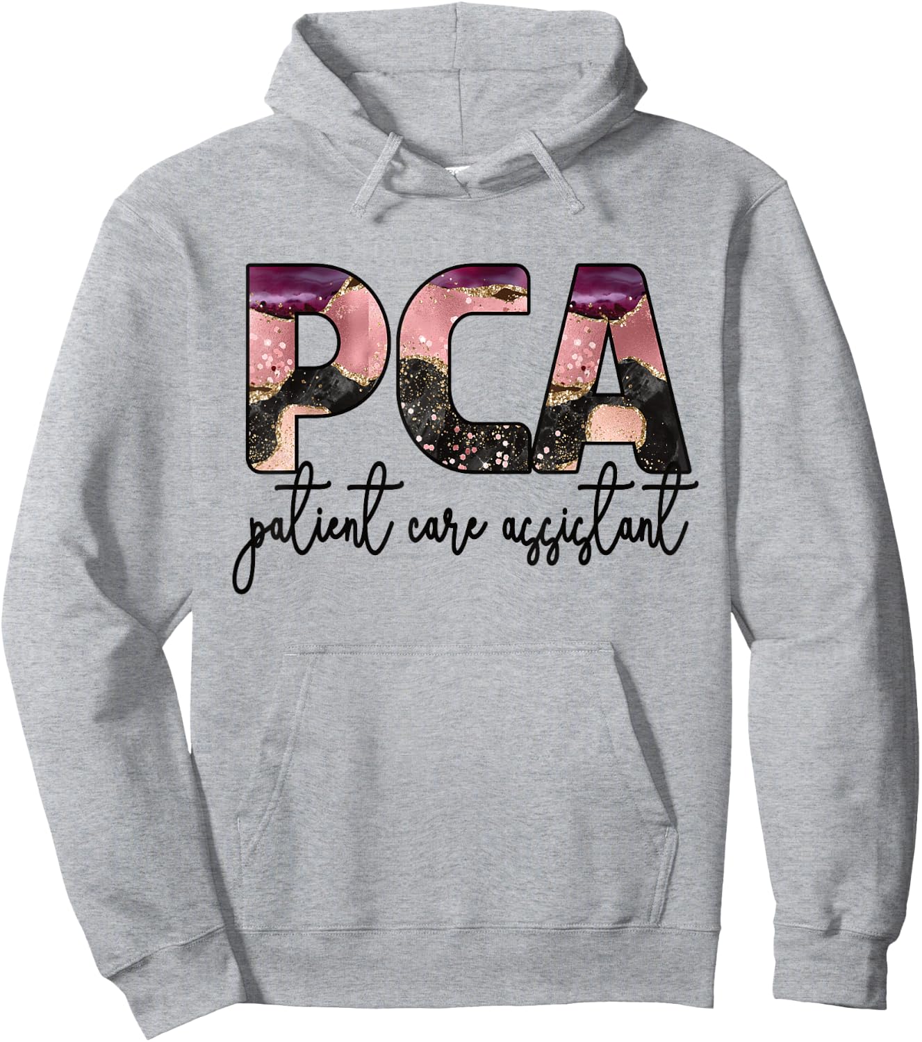 PCA Patient Care Assistant PCA Nurse Hoodie - Hoodie | Ash