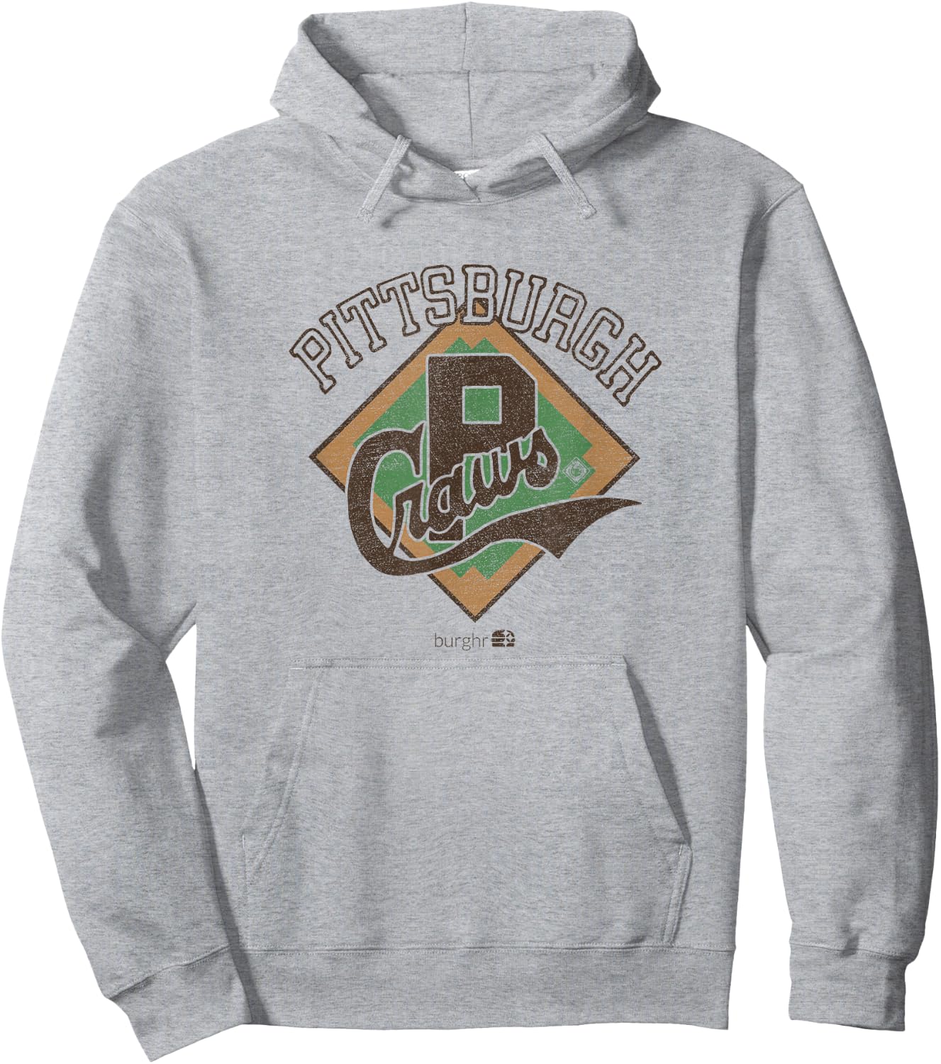 Pittsburgh Crawfords Hoodie - Hoodie | Ash