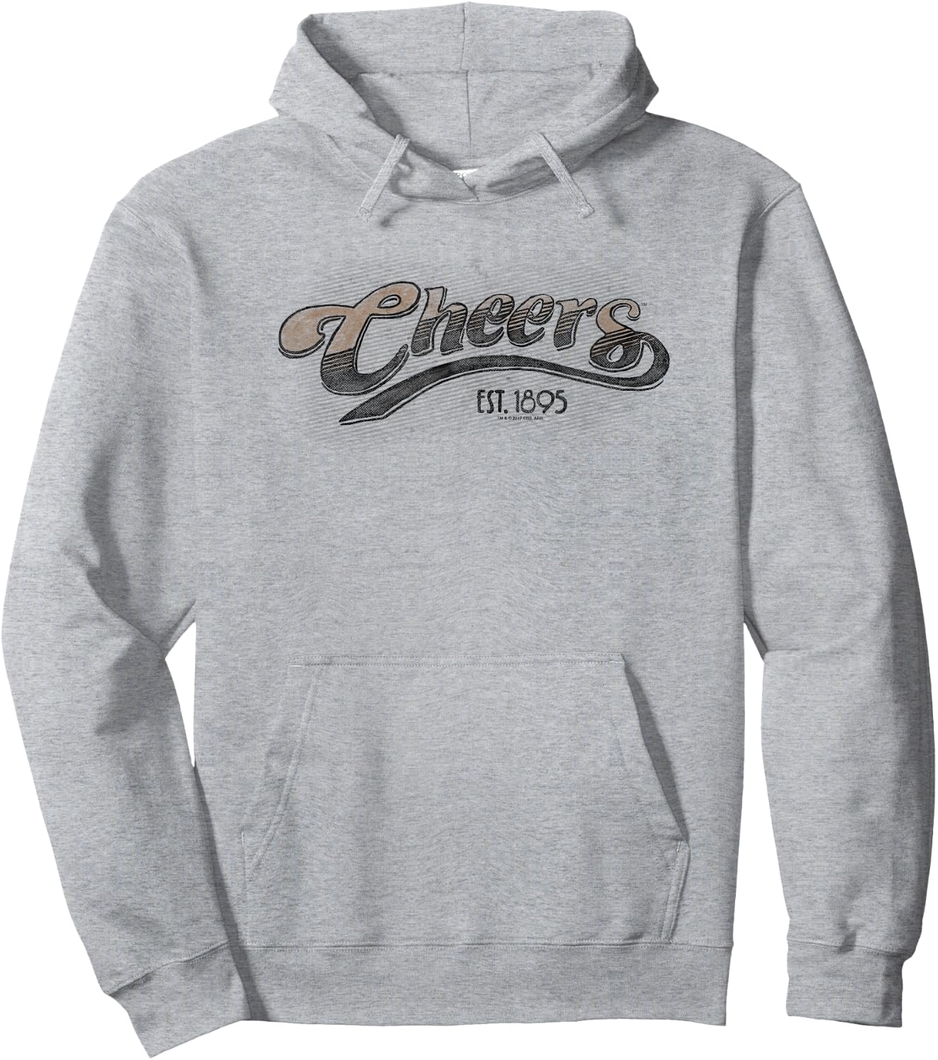 Cheers Watercolor Logo Hoodie - Hoodie | Ash