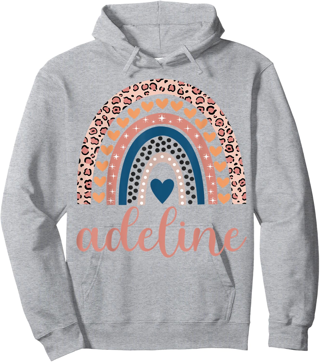 Adeline Adeline Name Birthday Shirt Gift Hoodie - Hoodie | Ash