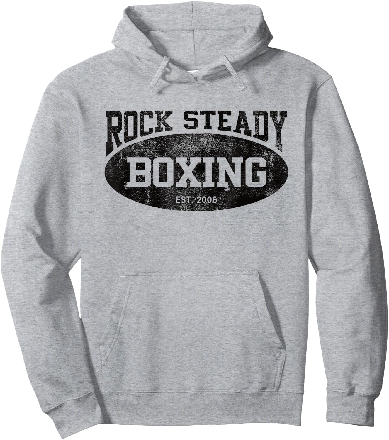 Rock Steady Boxing Parkinson's Vintage Gym Hoodie - Hoodie | Ash