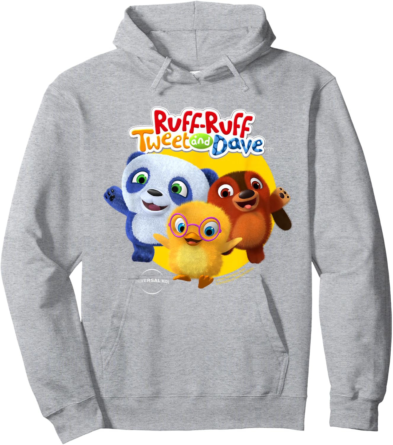 Ruff-Ruff, Tweet and Dave Comfortable Hoodie - Hoodie | Ash