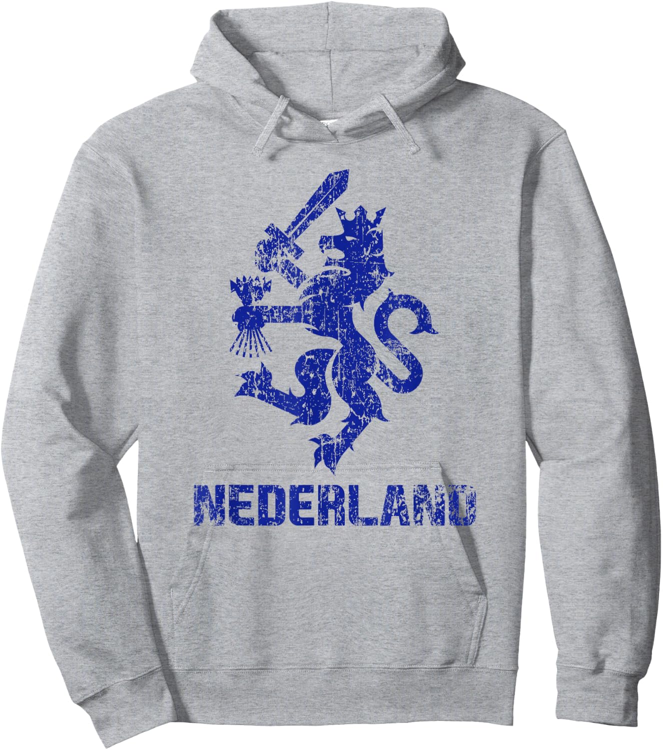 Nederland Flag Dutch Lion Netherlands International Country Hoodie - Hoodie | Ash