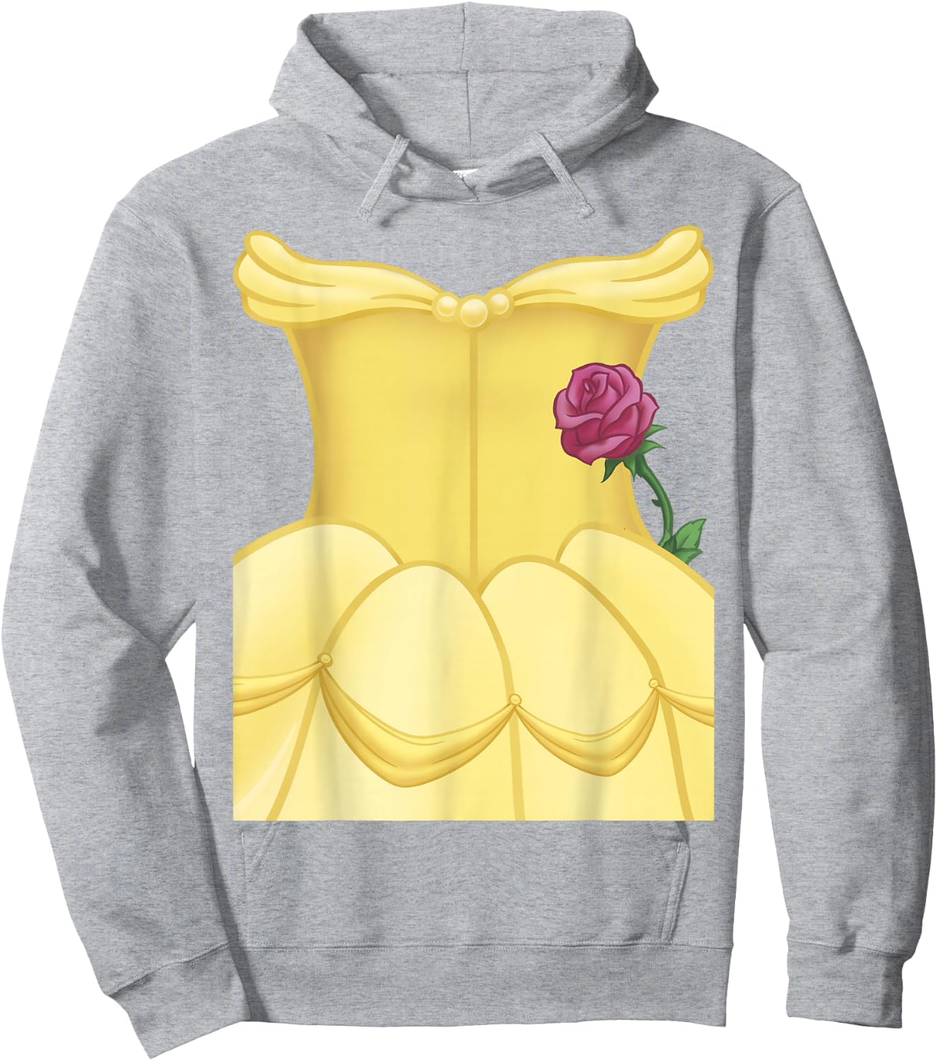 Disney Beauty And Beast Belle Halloween Dress Costume Hoodie - Hoodie | Ash