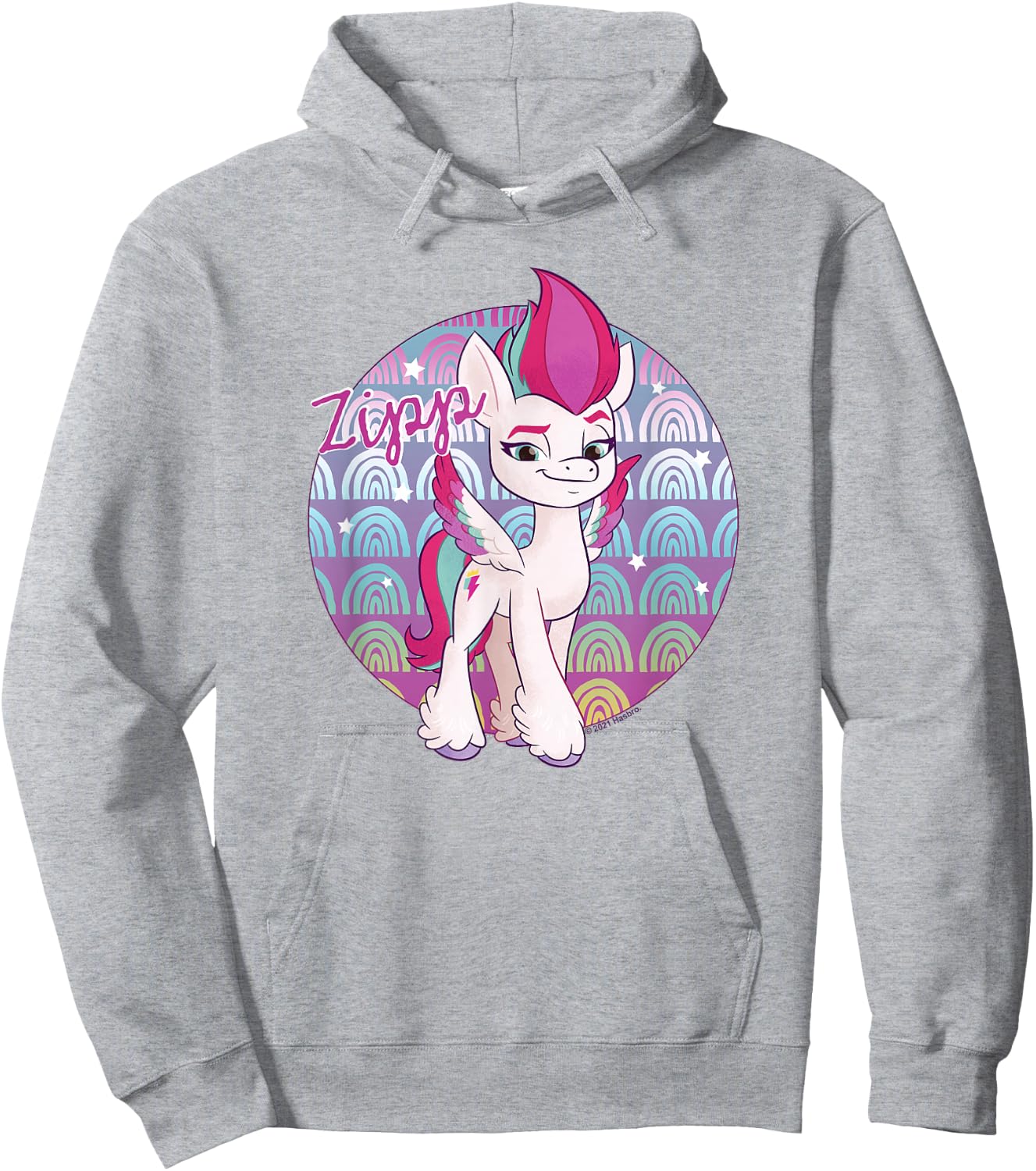 My Little Pony: A New Generation Zipp Circle Hoodie - Hoodie | Ash