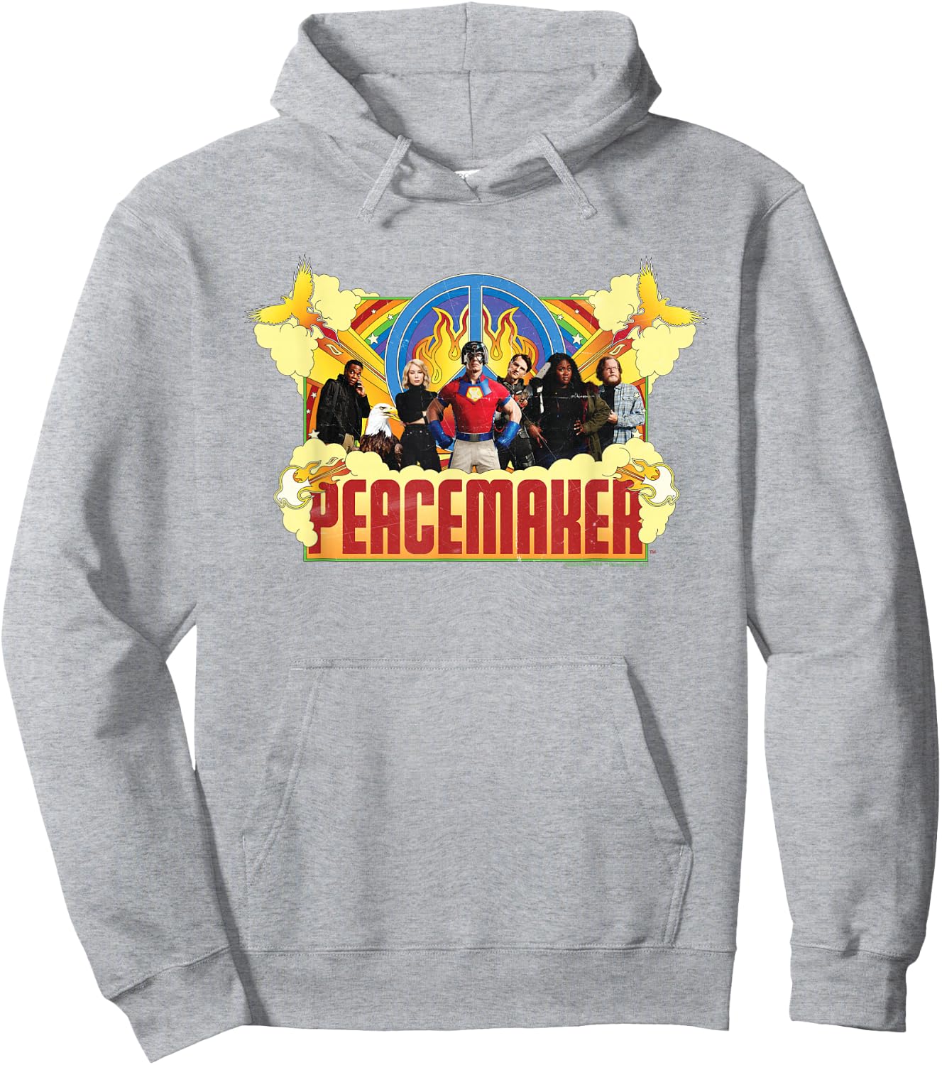 Peacemaker Main Crew Hoodie - Hoodie | Ash