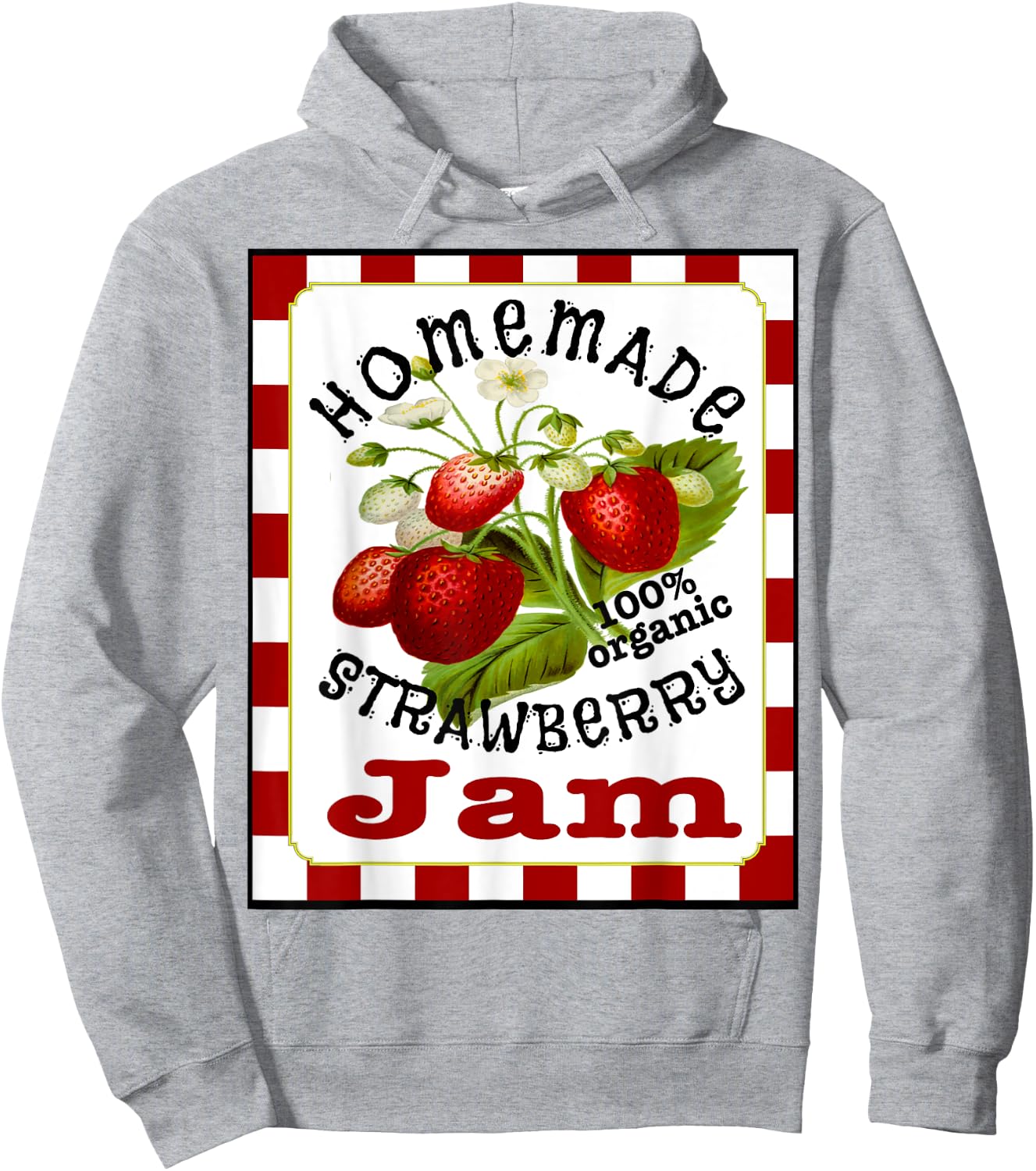 Cute Homemade Strawberry Jam Halloween Costume Shirt Hoodie - Hoodie | Ash