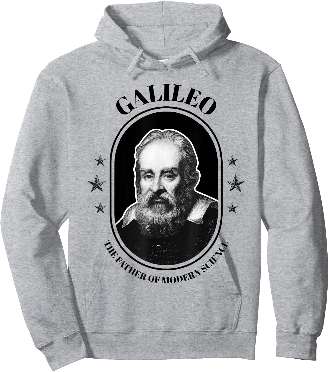 Father of Modern Science Astronomy Galileo Galilei Hoodie - Hoodie | Ash