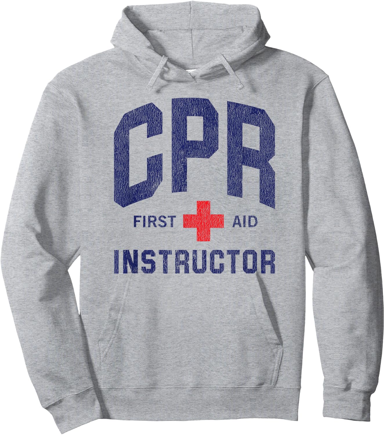 CPR First Aid AED Instructor Hoodie - Hoodie | Ash