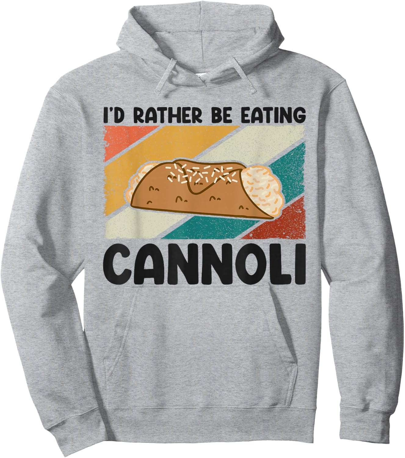 Cannoli Tart Fried Dessert Rather Be Eating Baker Hoodie - Hoodie | Ash
