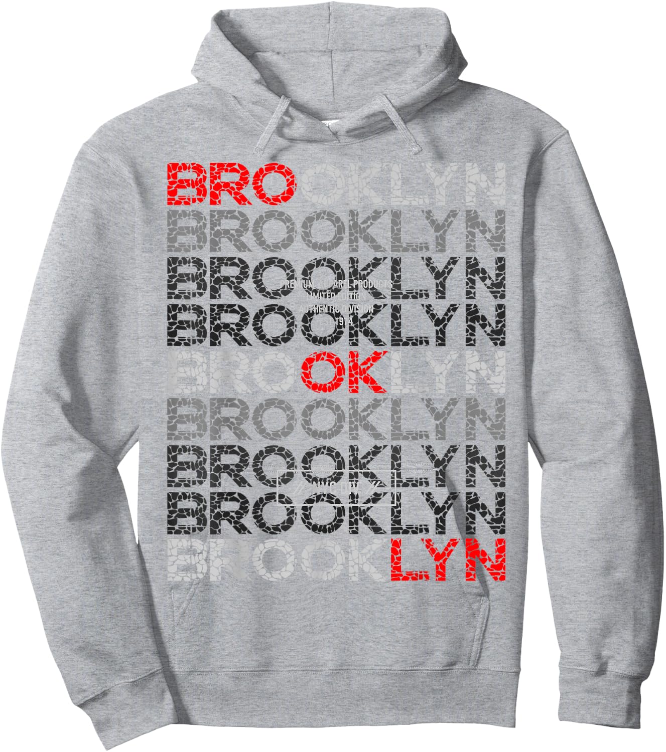Brooklyn NYC DIV Hoodie - Hoodie | Ash