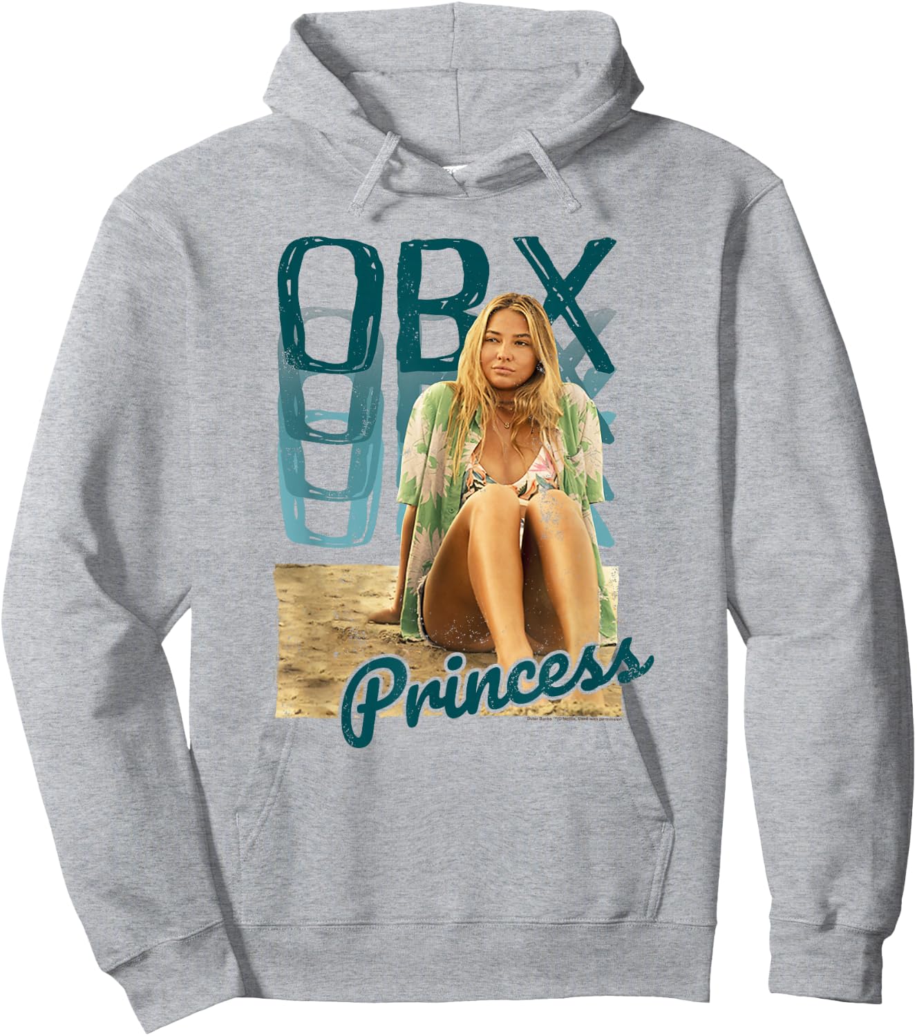 Outer Banks Sarah Kook's Princess Hoodie - Hoodie | Ash