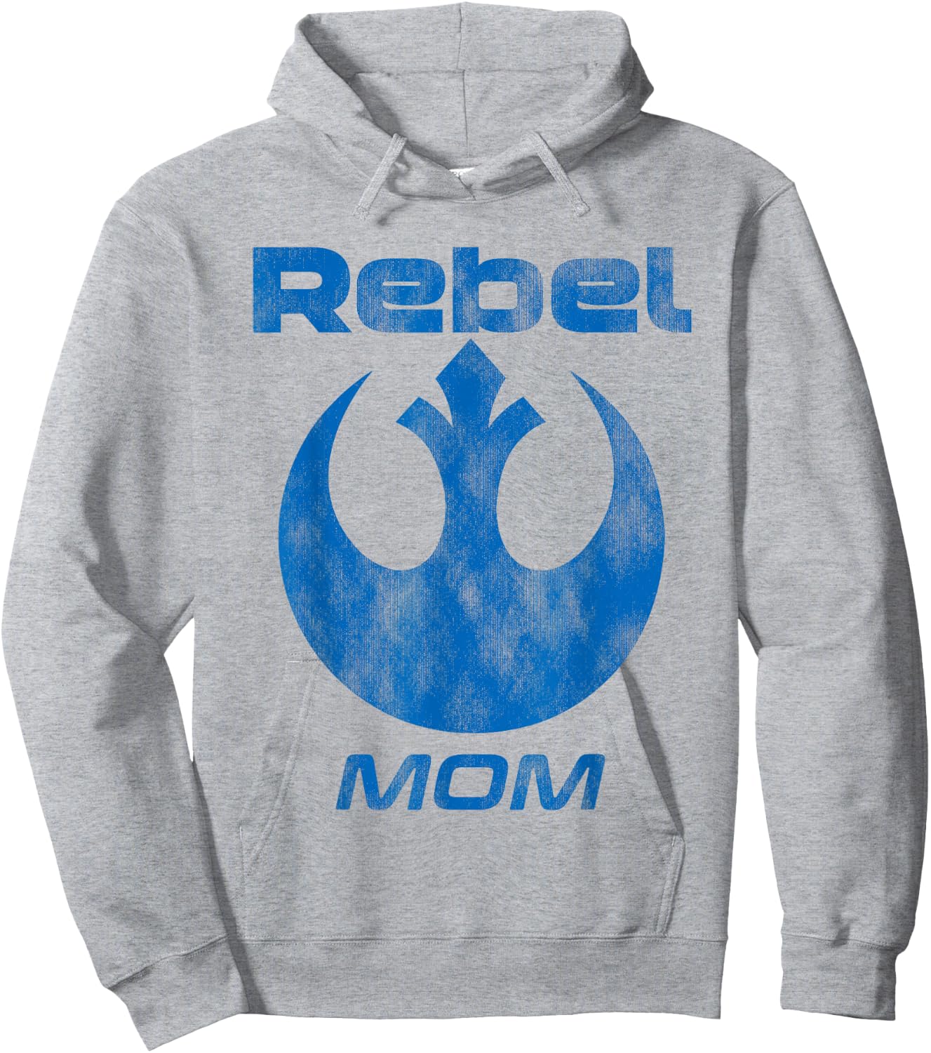 Star Wars Rebel Alliance Matching Family MOM Hoodie - Hoodie | Ash