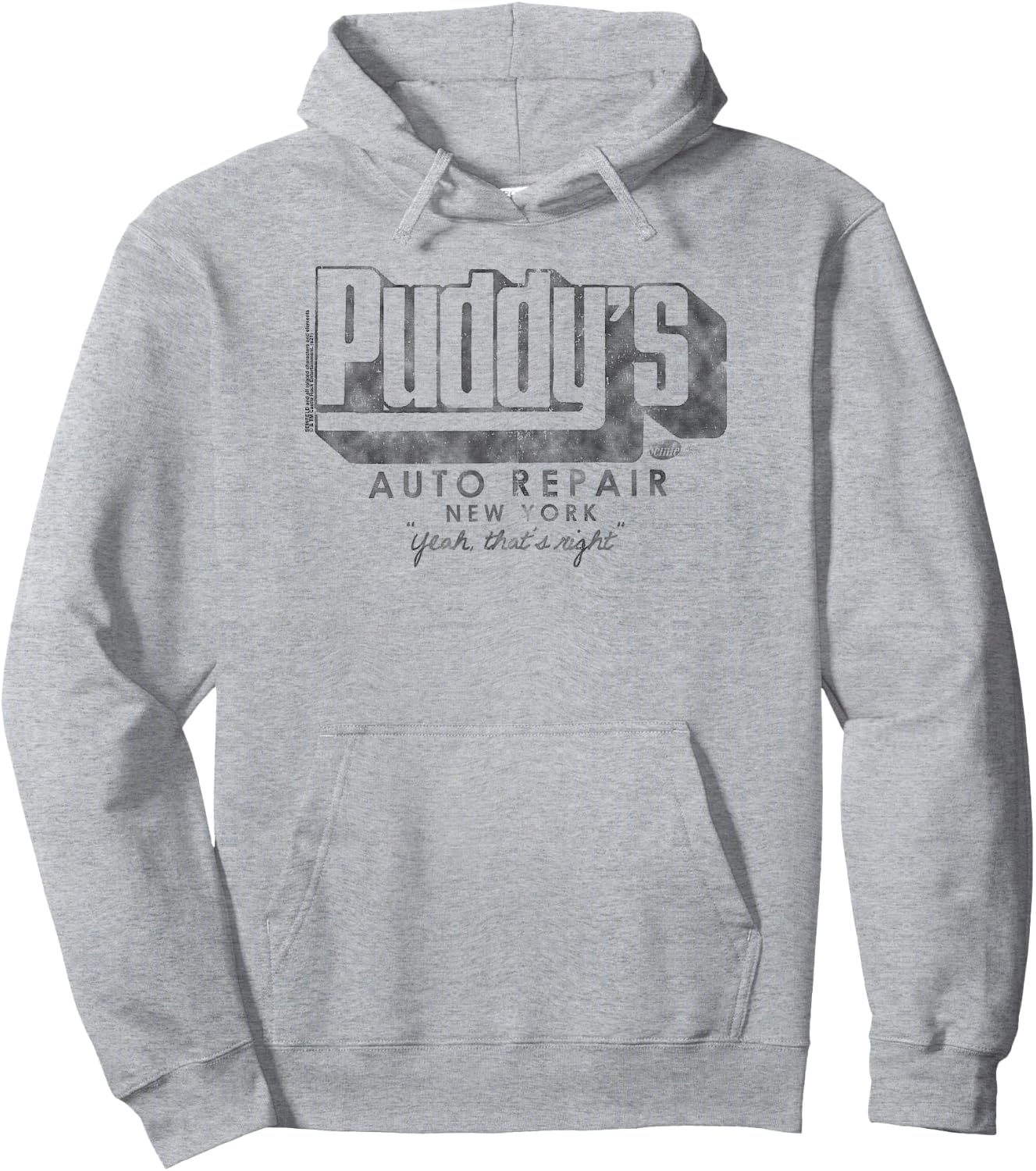Seinfeld Puddy's Auto Repair New York Funny 90's TV Show Hoodie - Hoodie | Ash