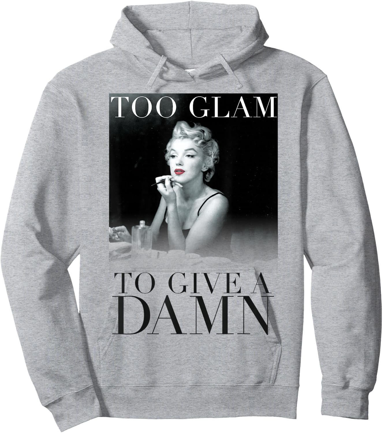 Marilyn Monroe Too Glam Hoodie - Hoodie | Ash
