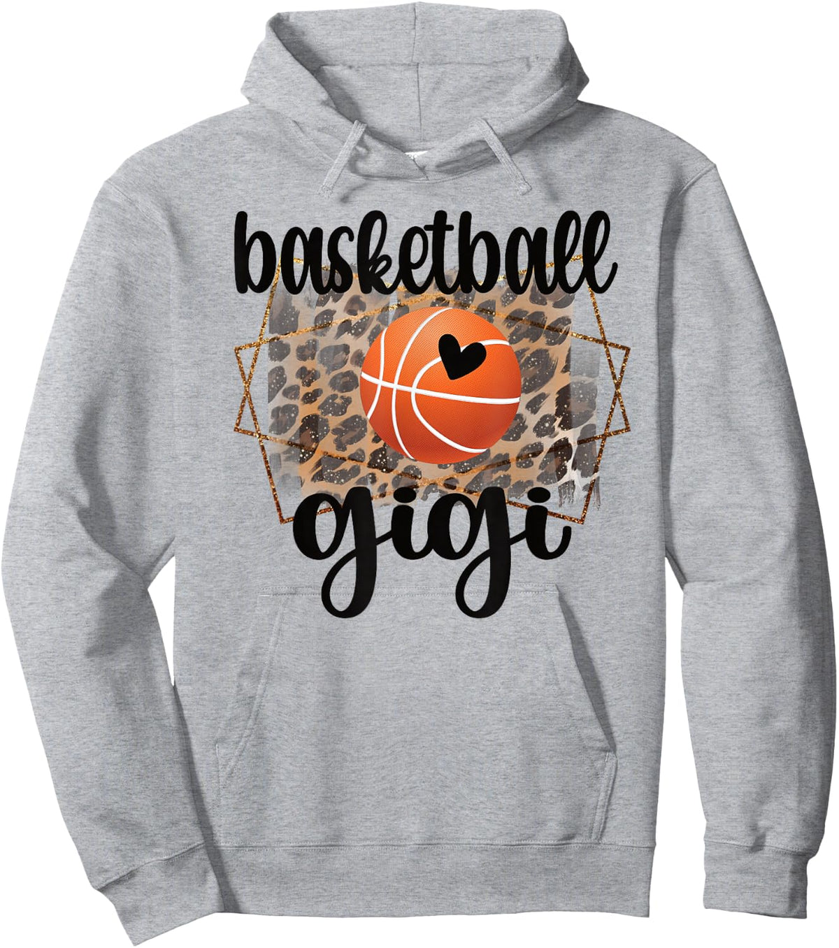 Basketball Gigi Grandma Gigi Of A Basketball Player Hoodie - Hoodie | Ash