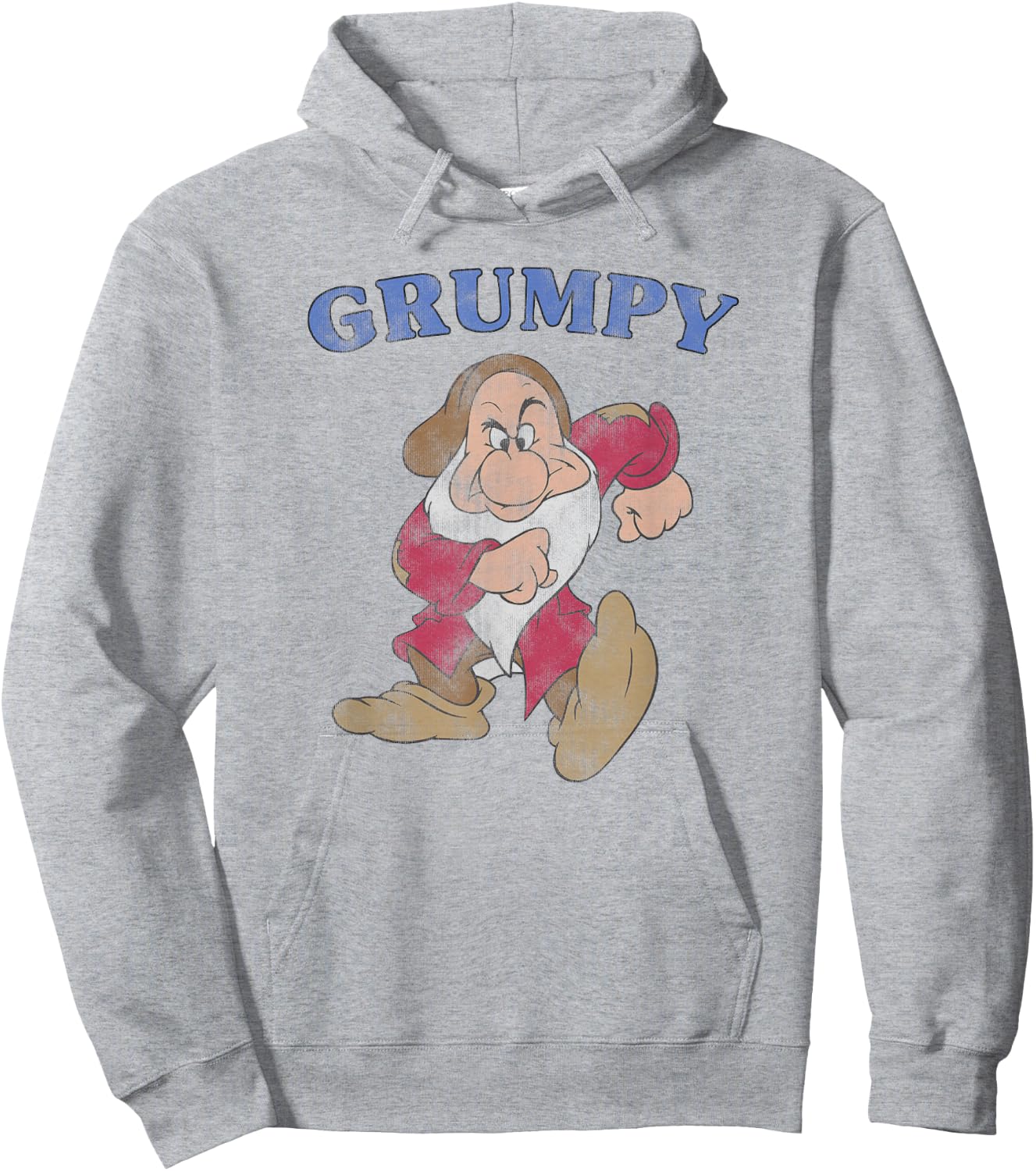 Disney Snow White and The Seven Dwarfs A Grumpy Character Hoodie - Hoodie | Ash