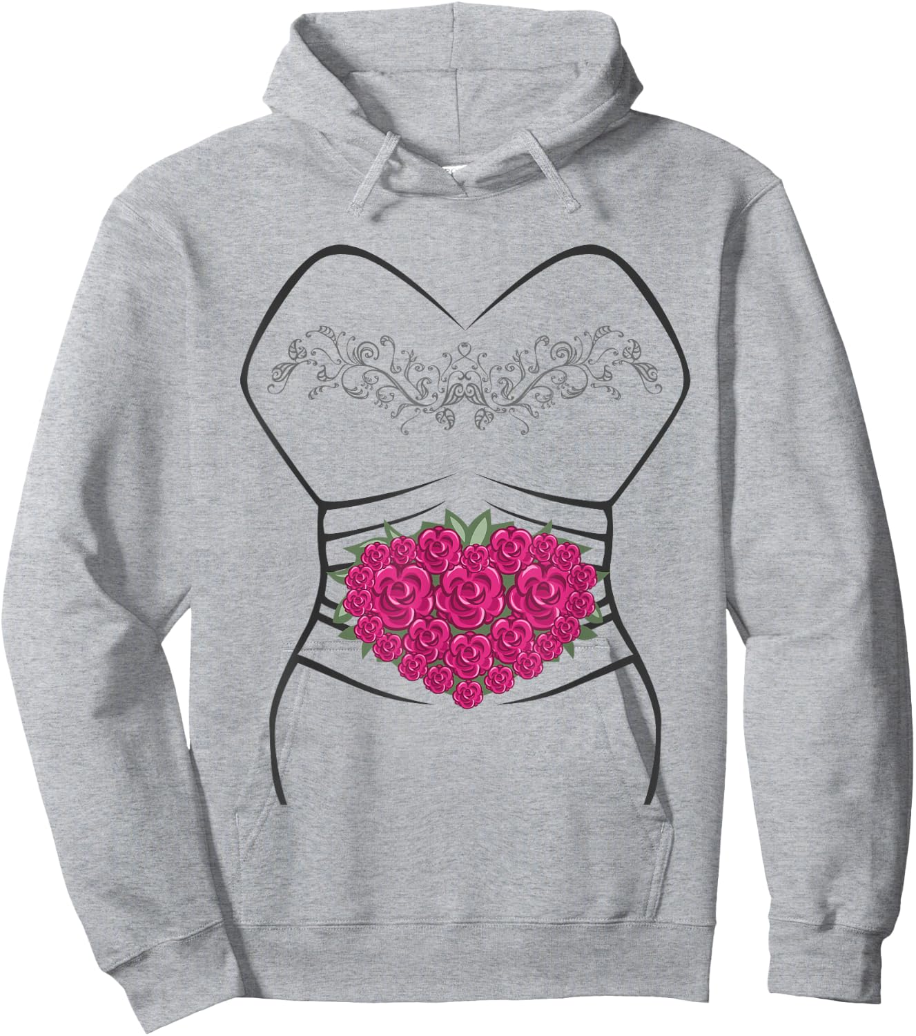 Wedding Dress , Fun Bridal Gifts Idea for Bride Hoodie - Hoodie | Ash