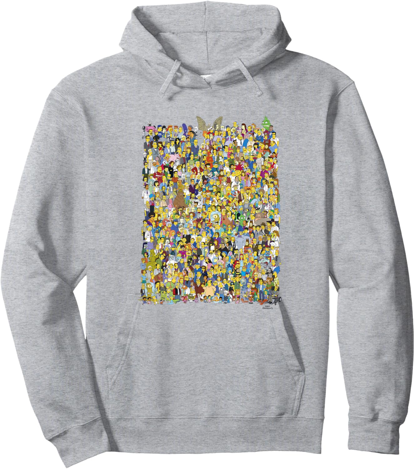 The Simpsons All The Characters Hoodie - Hoodie | Ash