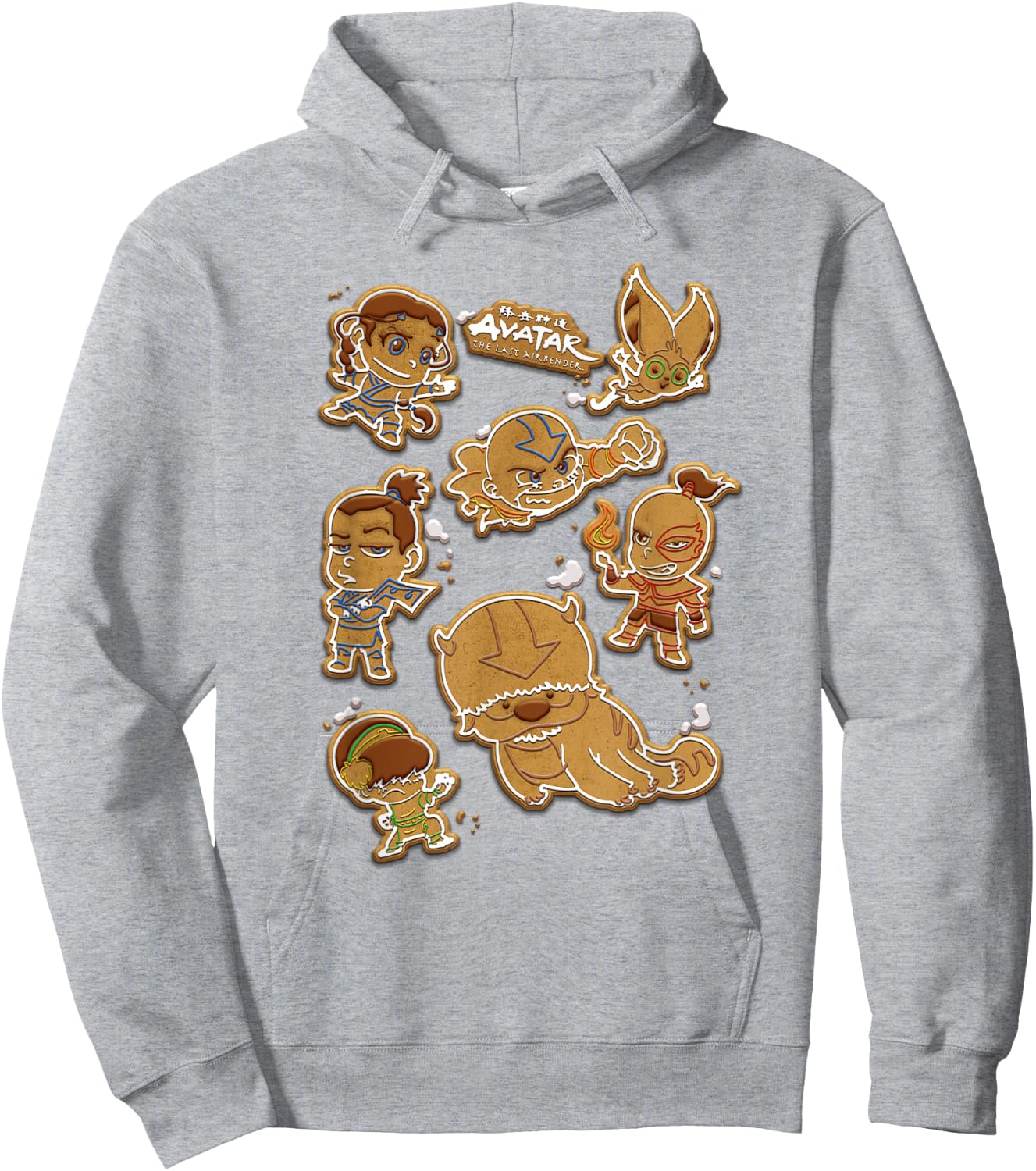 Avatar: The Last Airbender Christmas Gingerbread Cookies Hoodie - Hoodie | Ash