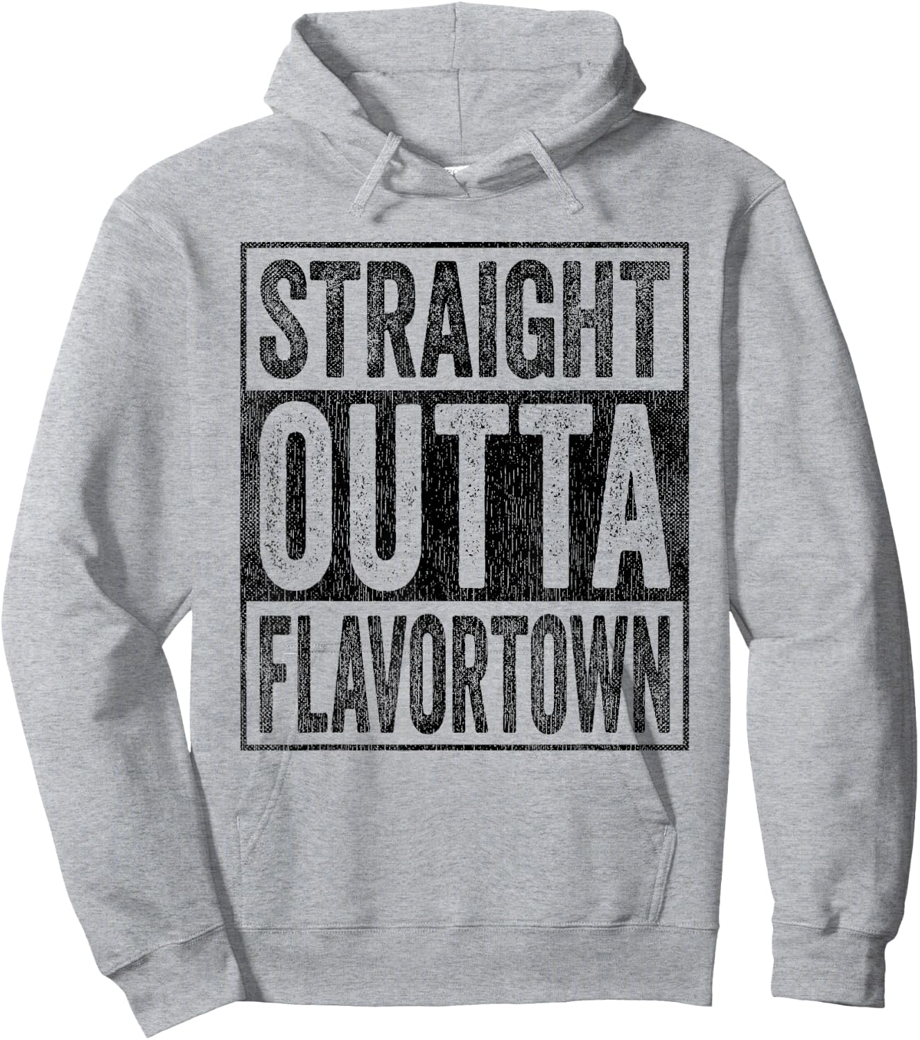 Flavor-Town Straight Outta Flavortown American Food Culture Hoodie - Hoodie | Ash